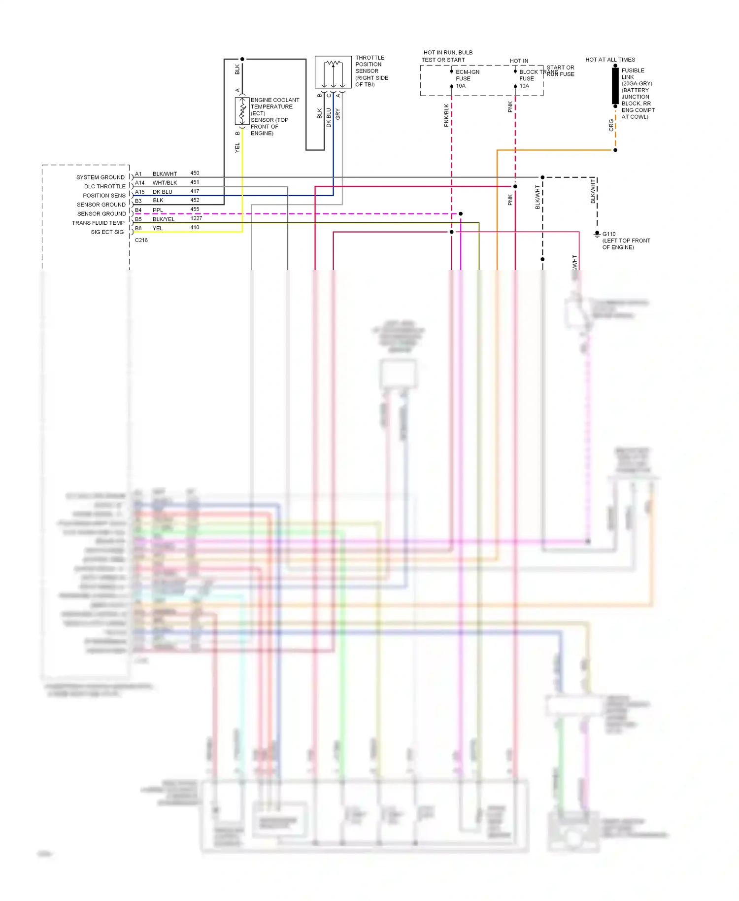 GMC Pickup K2500  (1985-2000) range mode selector wiring diagram  (11 of 20)