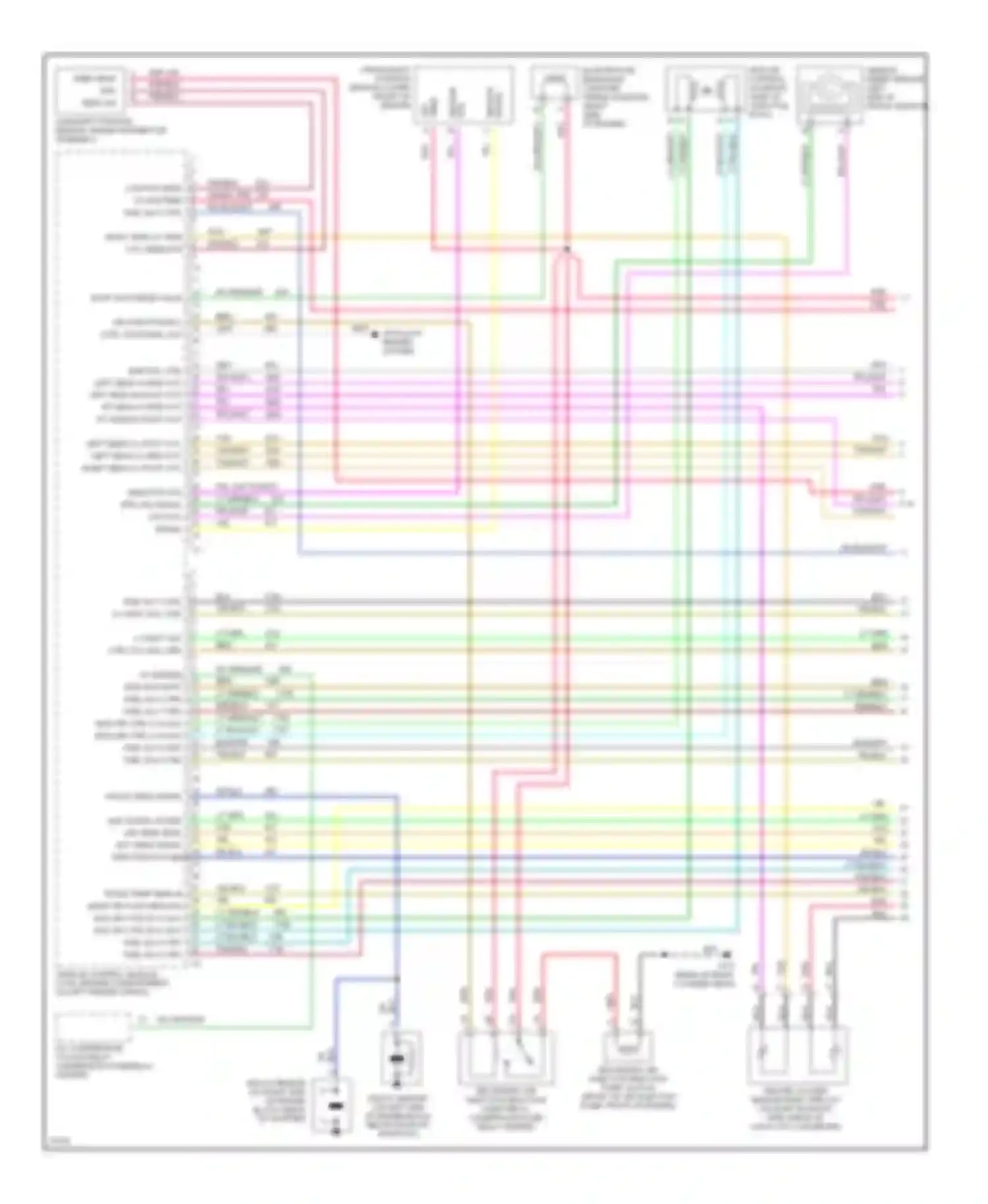 Rally Camper Special G3500 GMC  (1985-1996): Wiring diagram engine performance 7.4l (vin j)s (1 of 4)