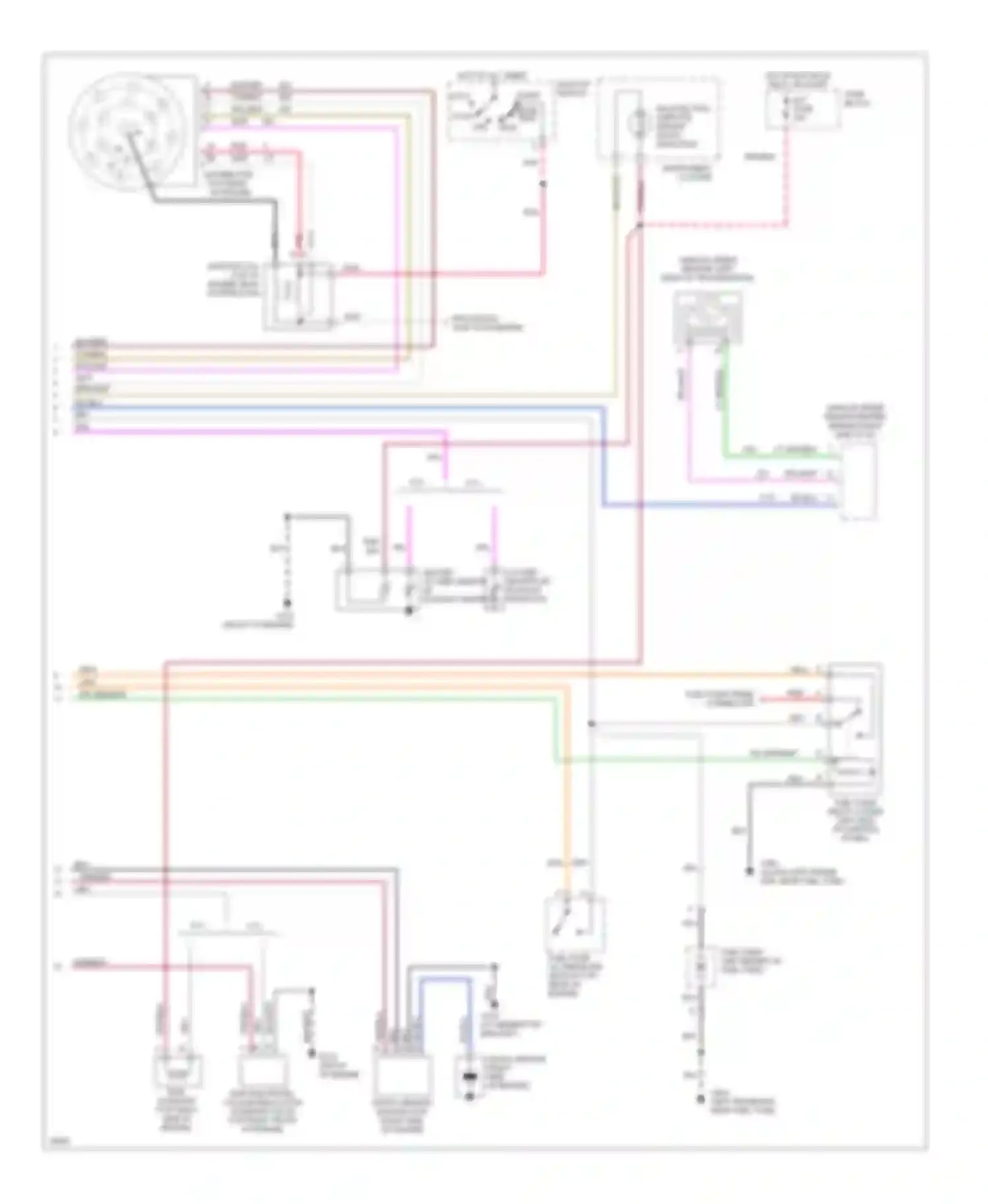 Rally G2500 GMC  (1985-1995): Wiring diagram engine performance 5.7l (vin k)s, m/t commercial
chassis (2 of 2)