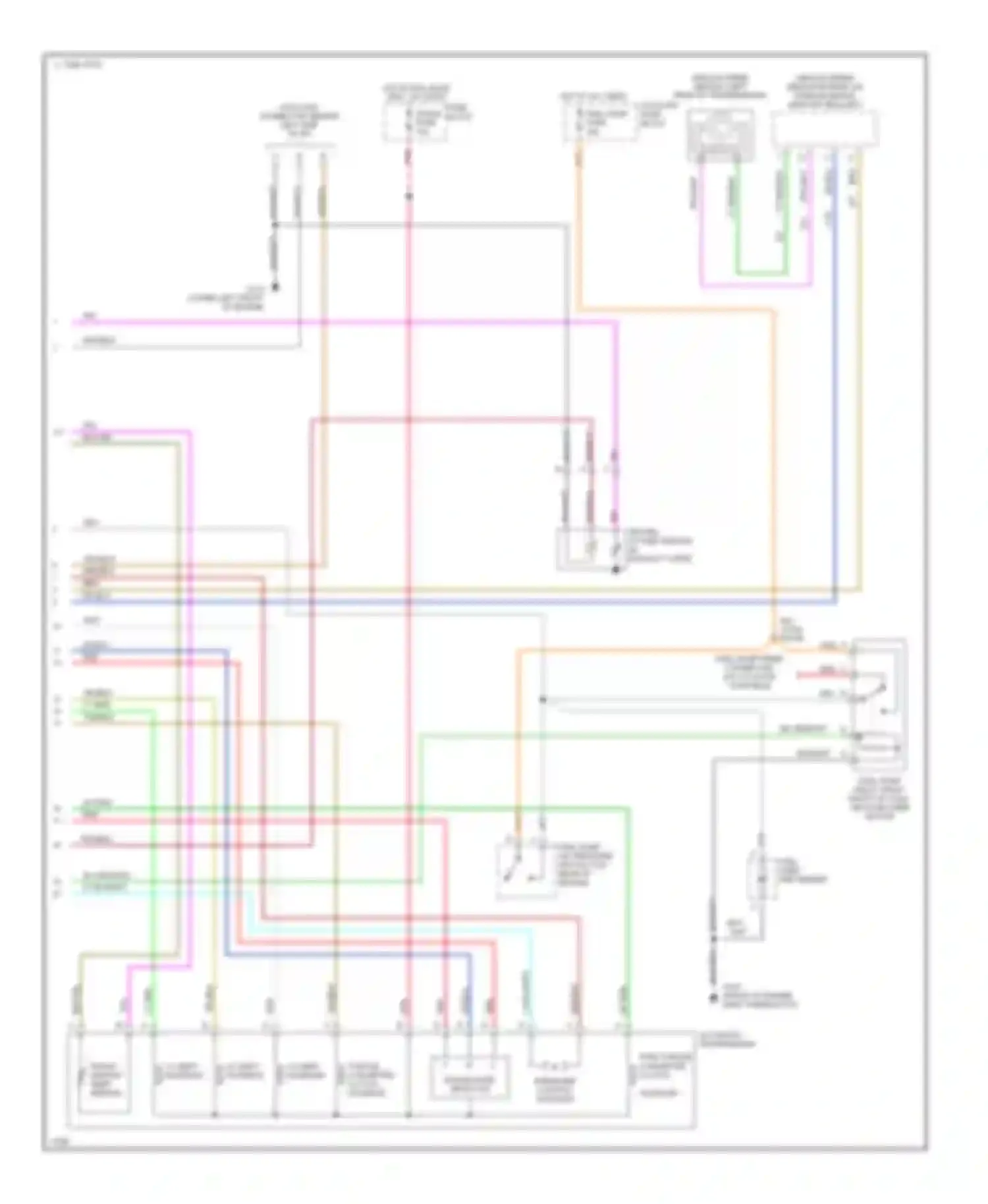 Rally G3500 GMC  (1985-1996): Wiring diagram engine performance 5.7l (vin k)s, 4l60-e a/t (3 of
3)