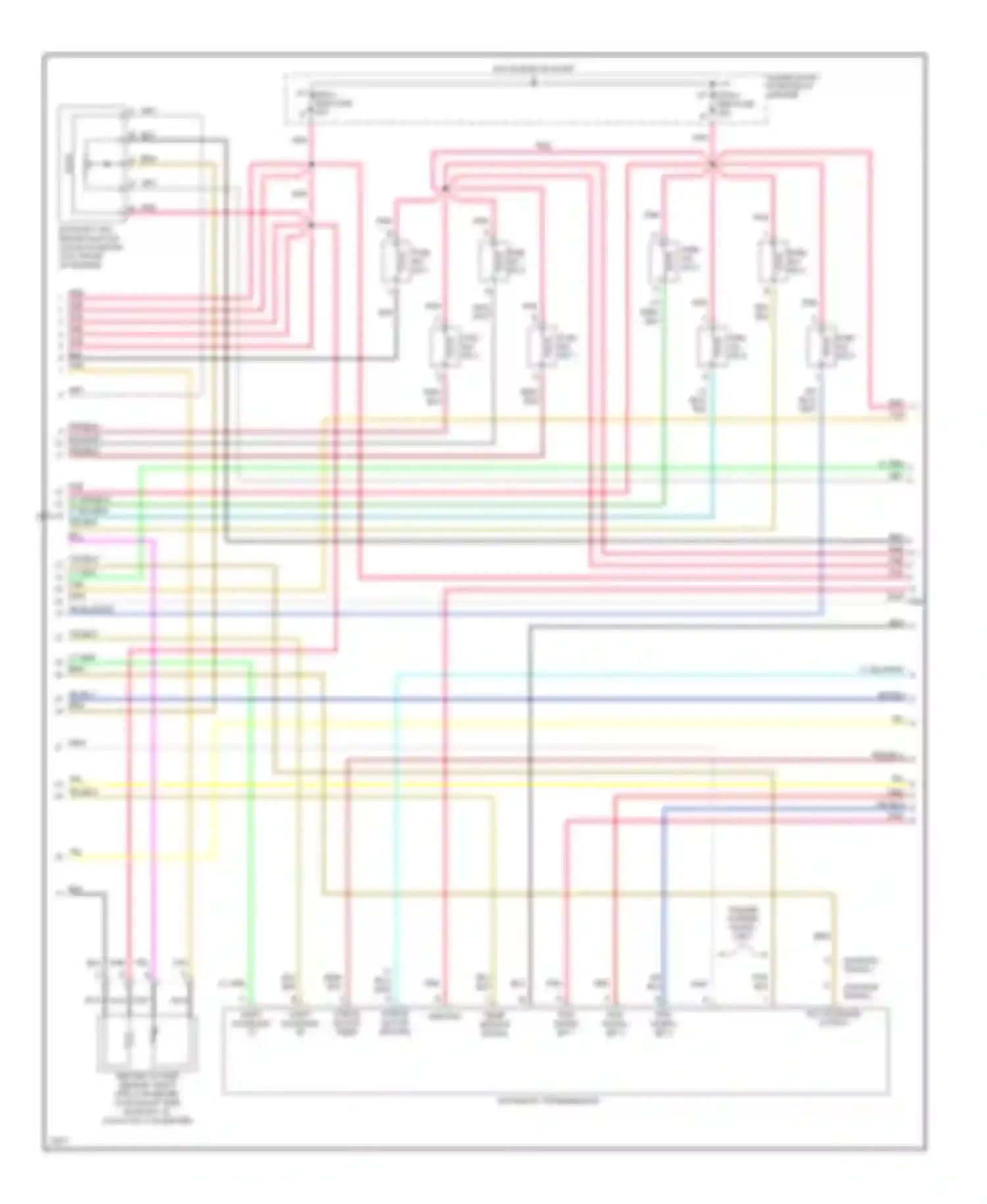 Rally G3500 GMC  (1985-1996): Wiring diagram engine performance 5.7l (vin r)s (2 of 4)