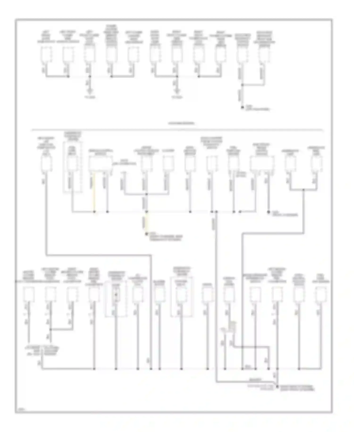 Rally G3500 GMC  (1985-1996): Ground distribution circuit (2 of 3)