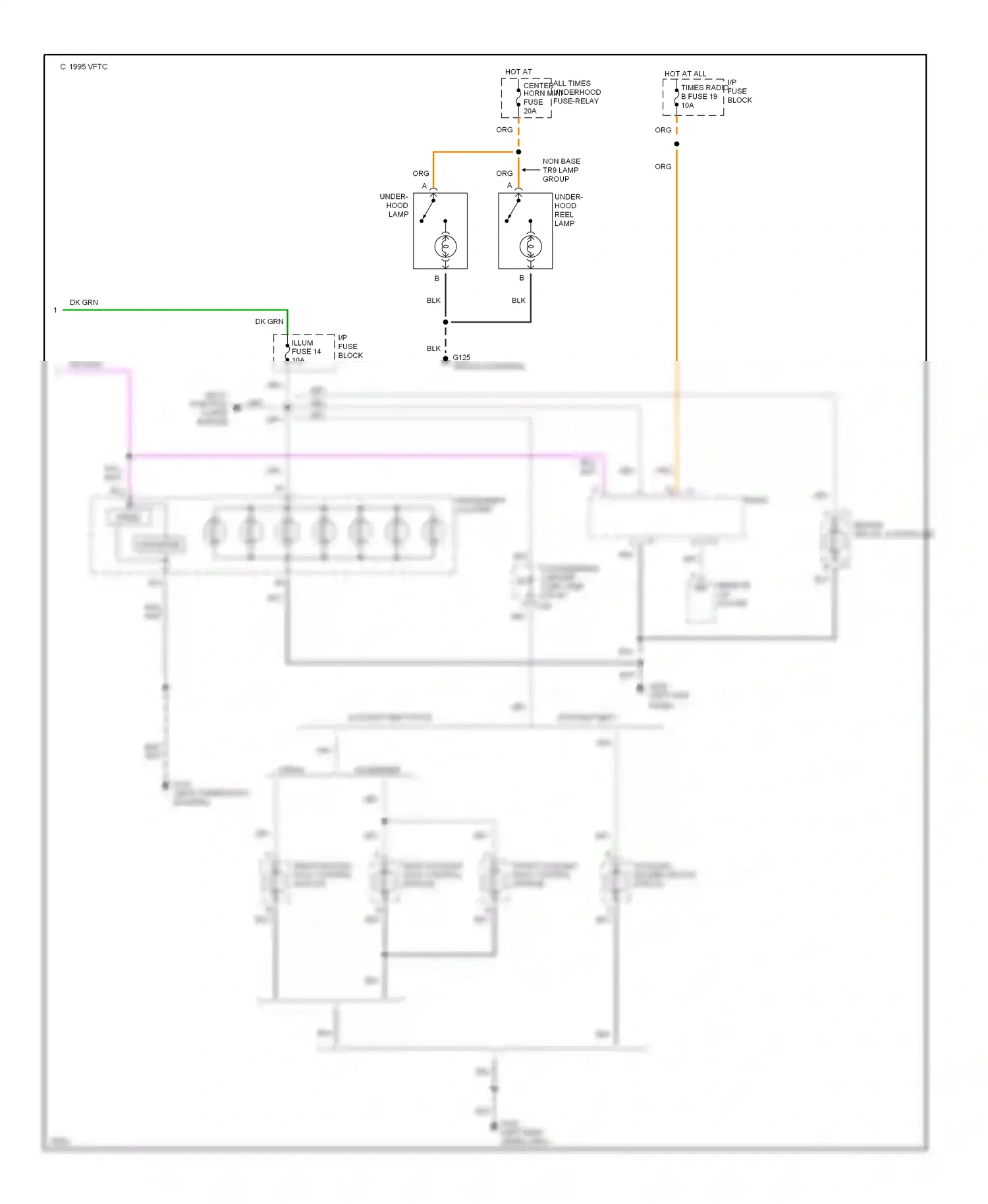 GMC Rally G3500  (1985-1996) multi-function alarm module wiring diagram  (2 of 4)
