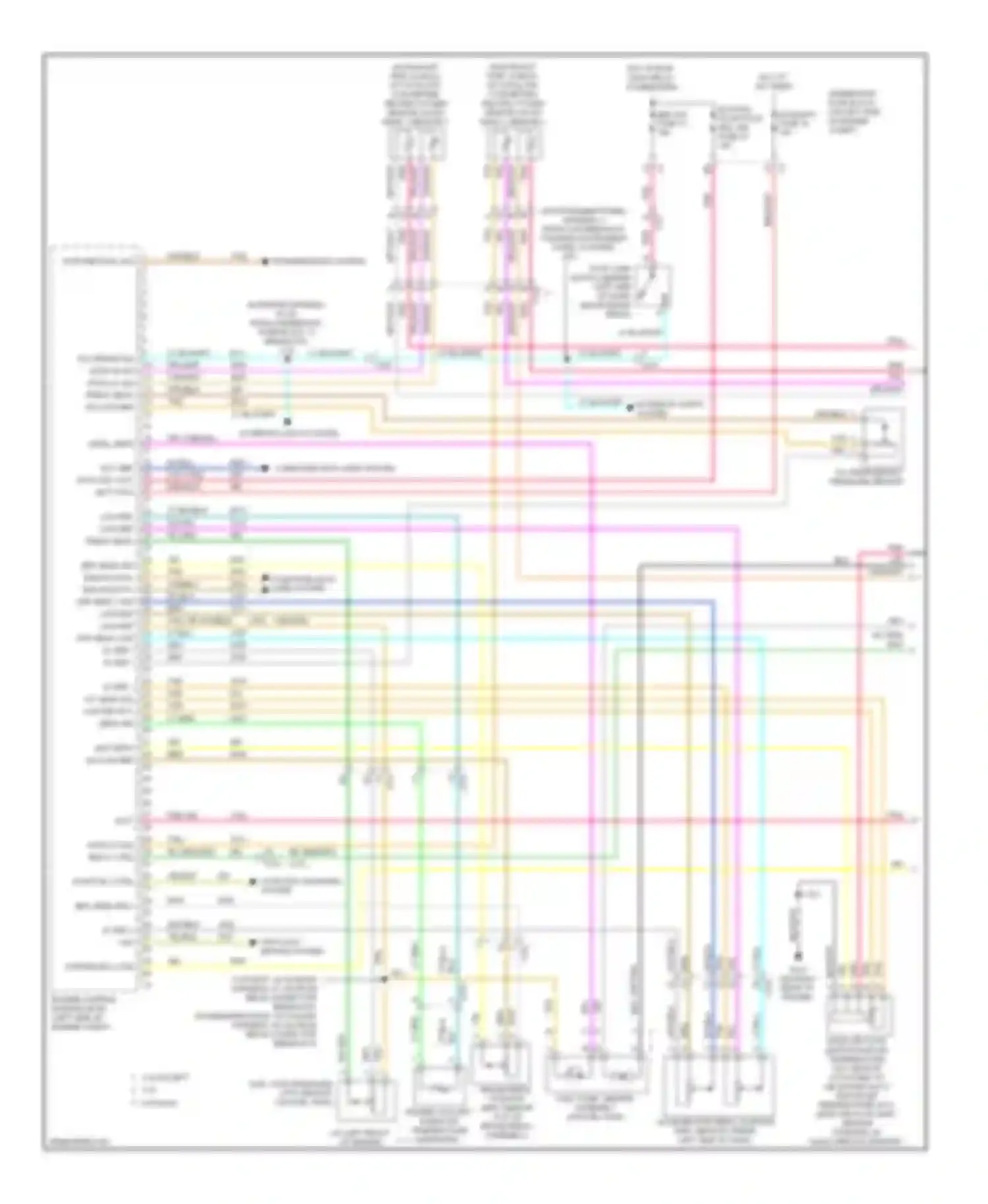 RV Cutaway G3500 GMC  (2012-2013): Wiring diagram engine performance 6.0l vin g (1 of 5)