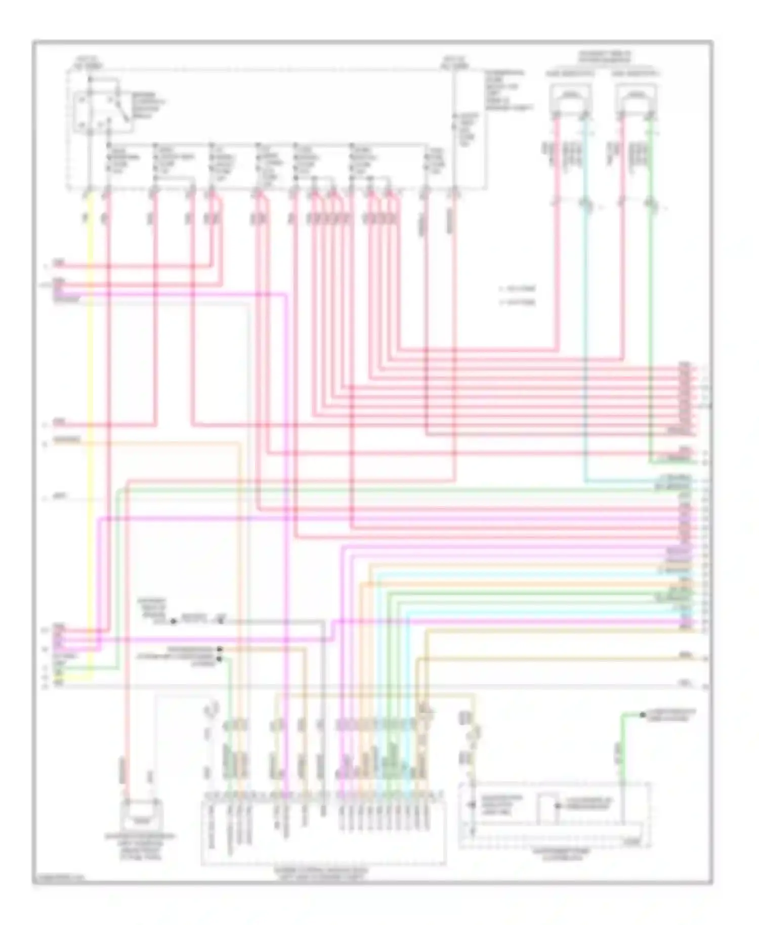 RV Cutaway G3500 GMC  (2012-2013): Wiring diagram engine performance 6.0l vin g (2 of 7)