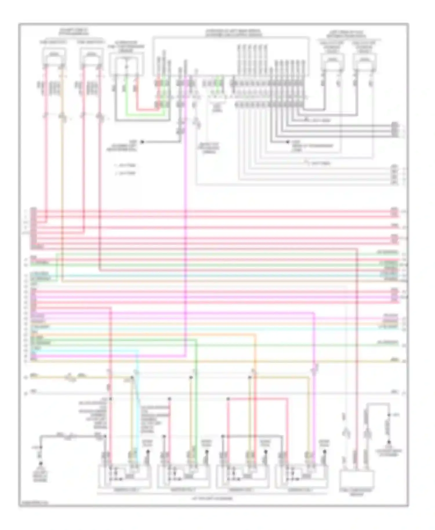 RV Cutaway G3500 GMC  (2012-2013): Wiring diagram engine performance 6.0l vin g (3 of 7)