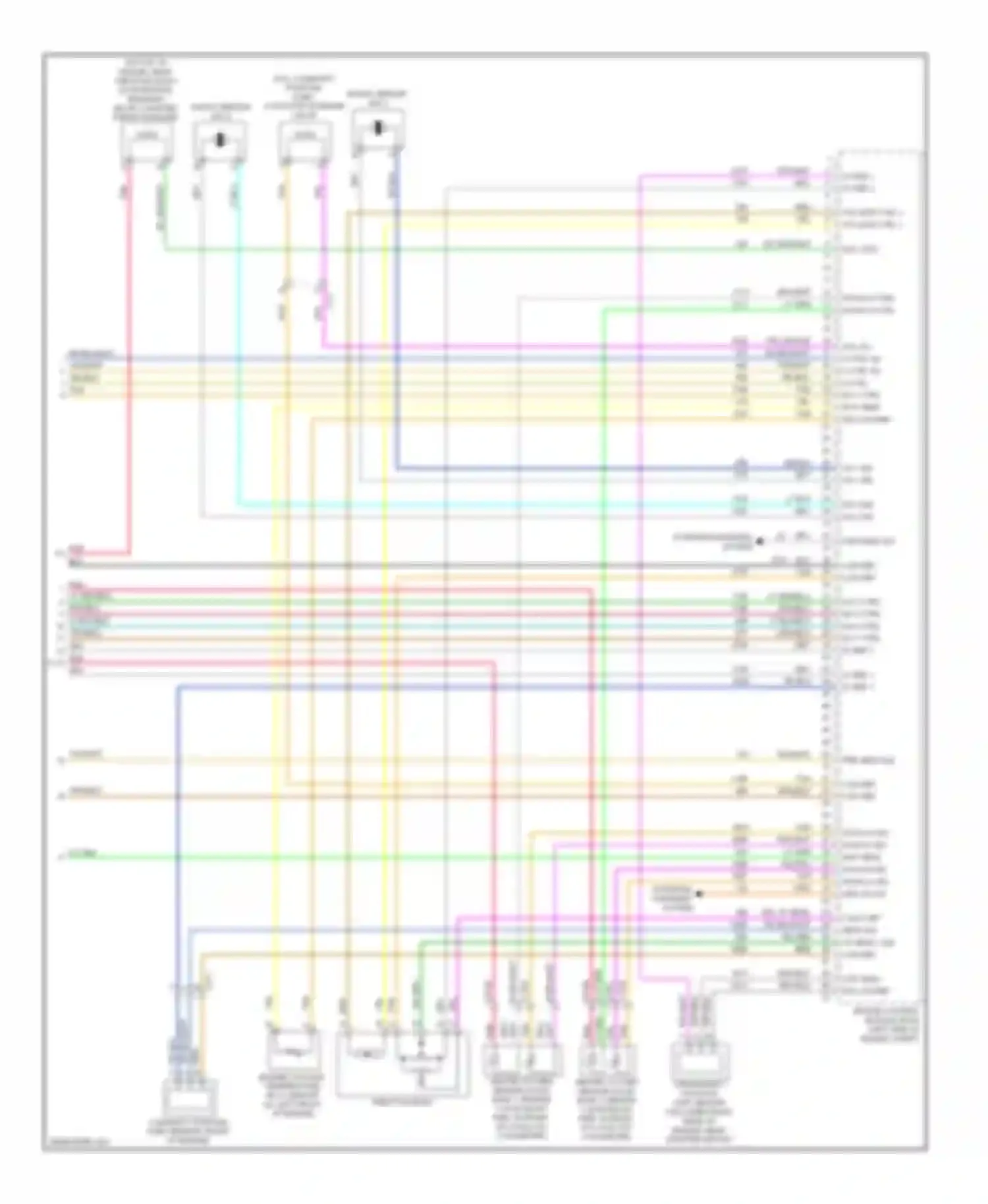 RV Cutaway G3500 GMC  (2012-2013): Wiring diagram engine performance 6.0l vin g (5 of 5)
