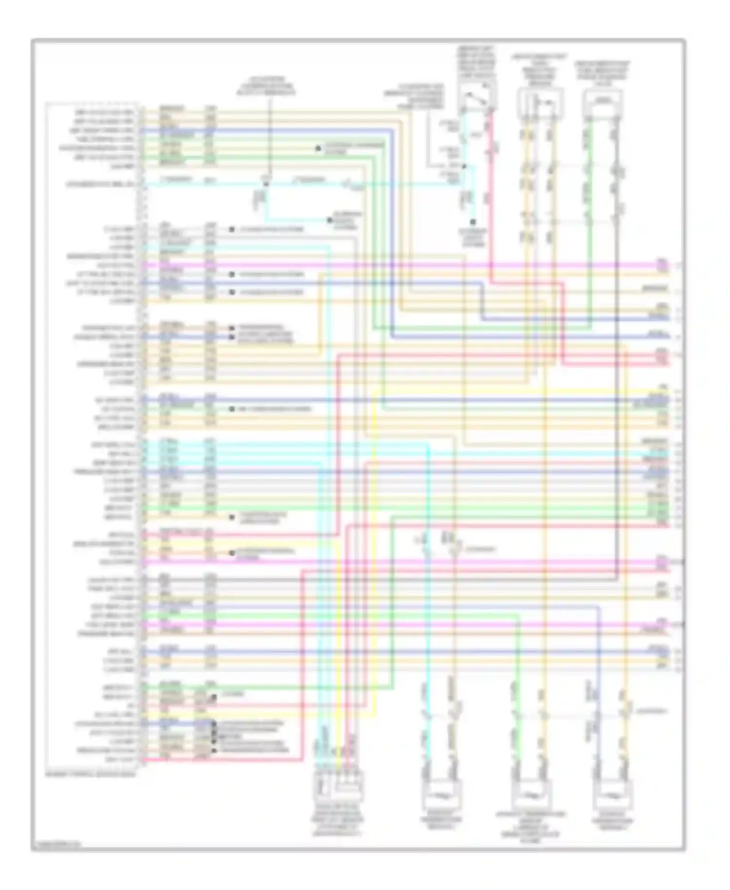 RV Cutaway G3500 GMC  (2012-2013): Wiring diagram engine performance 6.6l vin l (1 of 6)