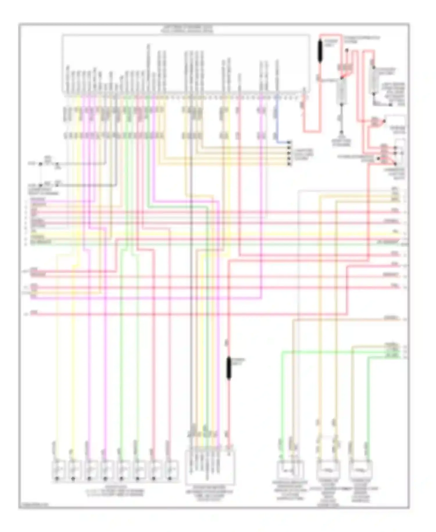 RV Cutaway G3500 GMC  (2012-2013): Wiring diagram engine performance 6.6l vin l (3 of 6)