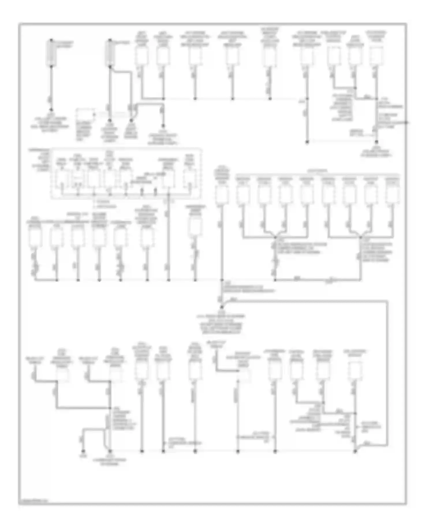 RV Cutaway G3500 GMC  (2012-2013): Ground distribution circuit (1 of 5)