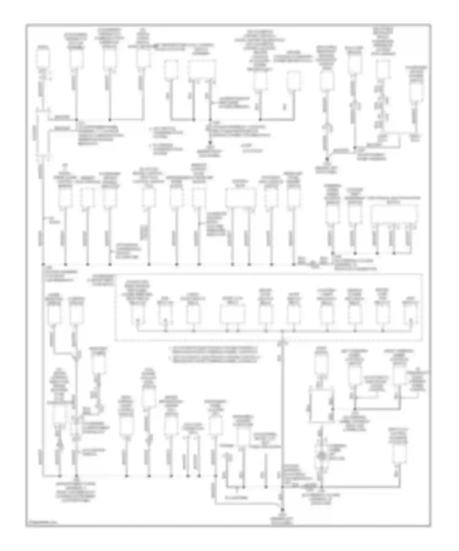 RV Cutaway G3500 GMC  (2012-2013): Ground distribution circuit (3 of 5)