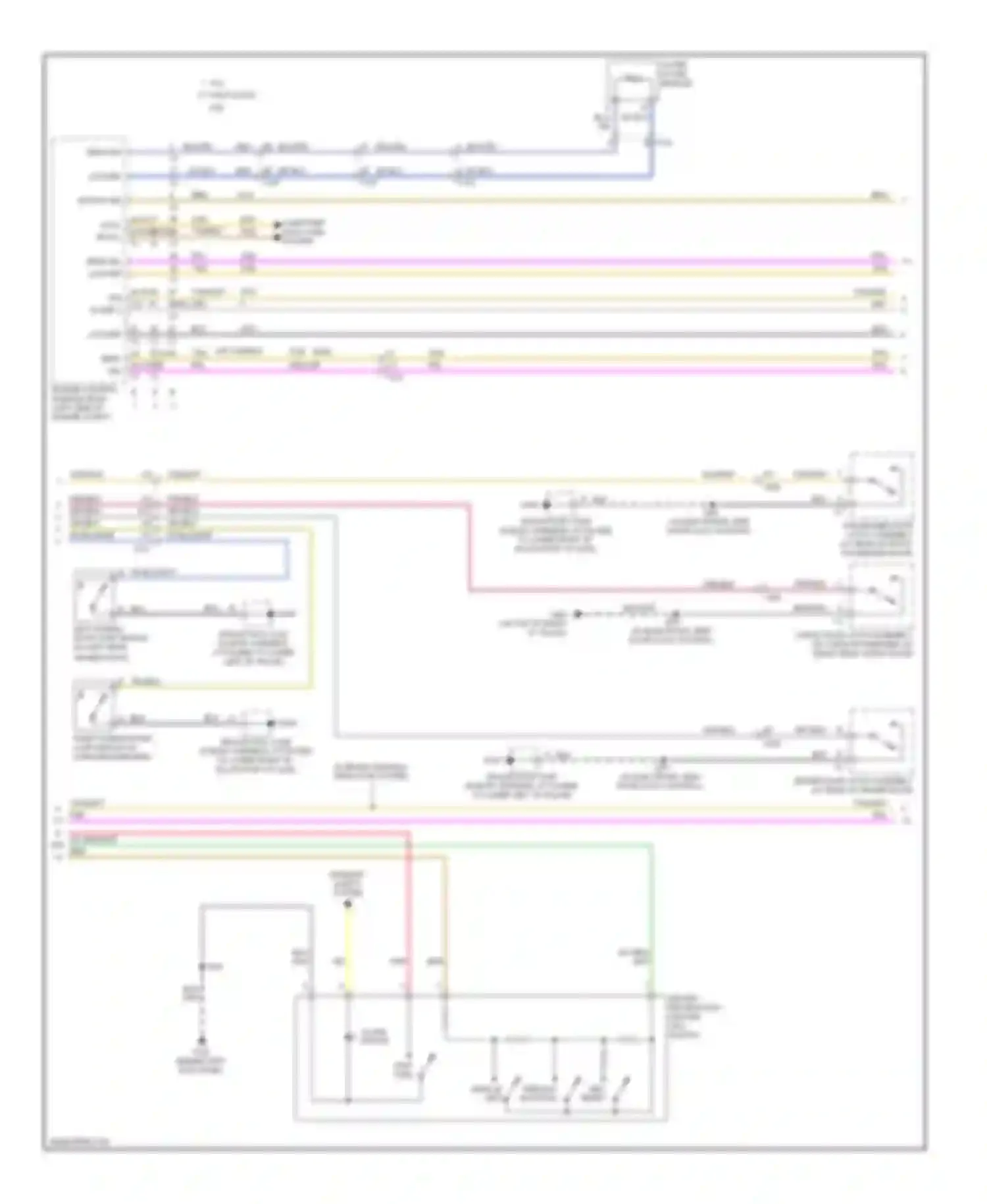 RV Cutaway G3500 GMC  (2012-2013): Instrument cluster circuit (2 of 3)