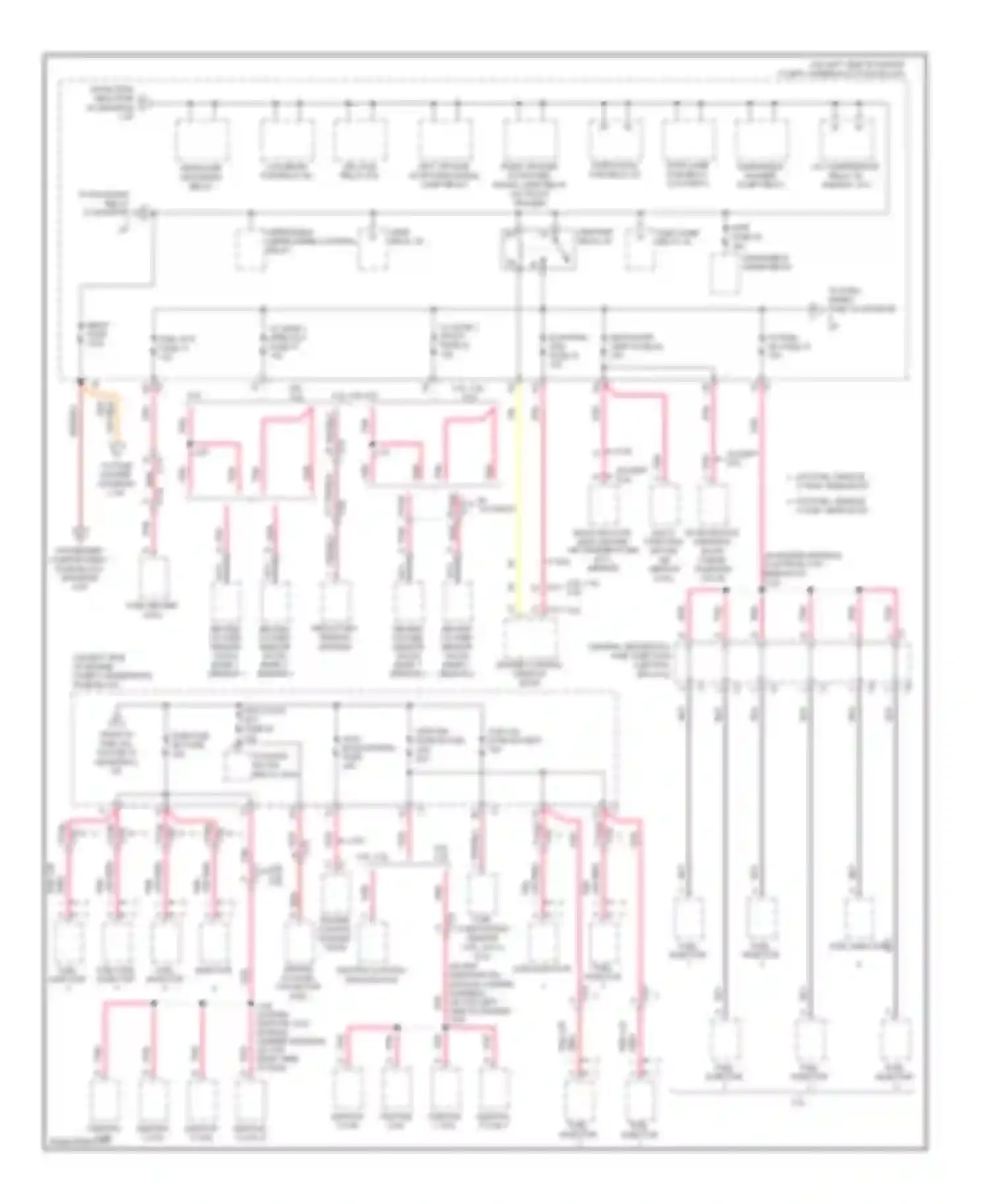 RV Cutaway G3500 GMC  (2012-2013): Power distribution circuit (2 of 5)