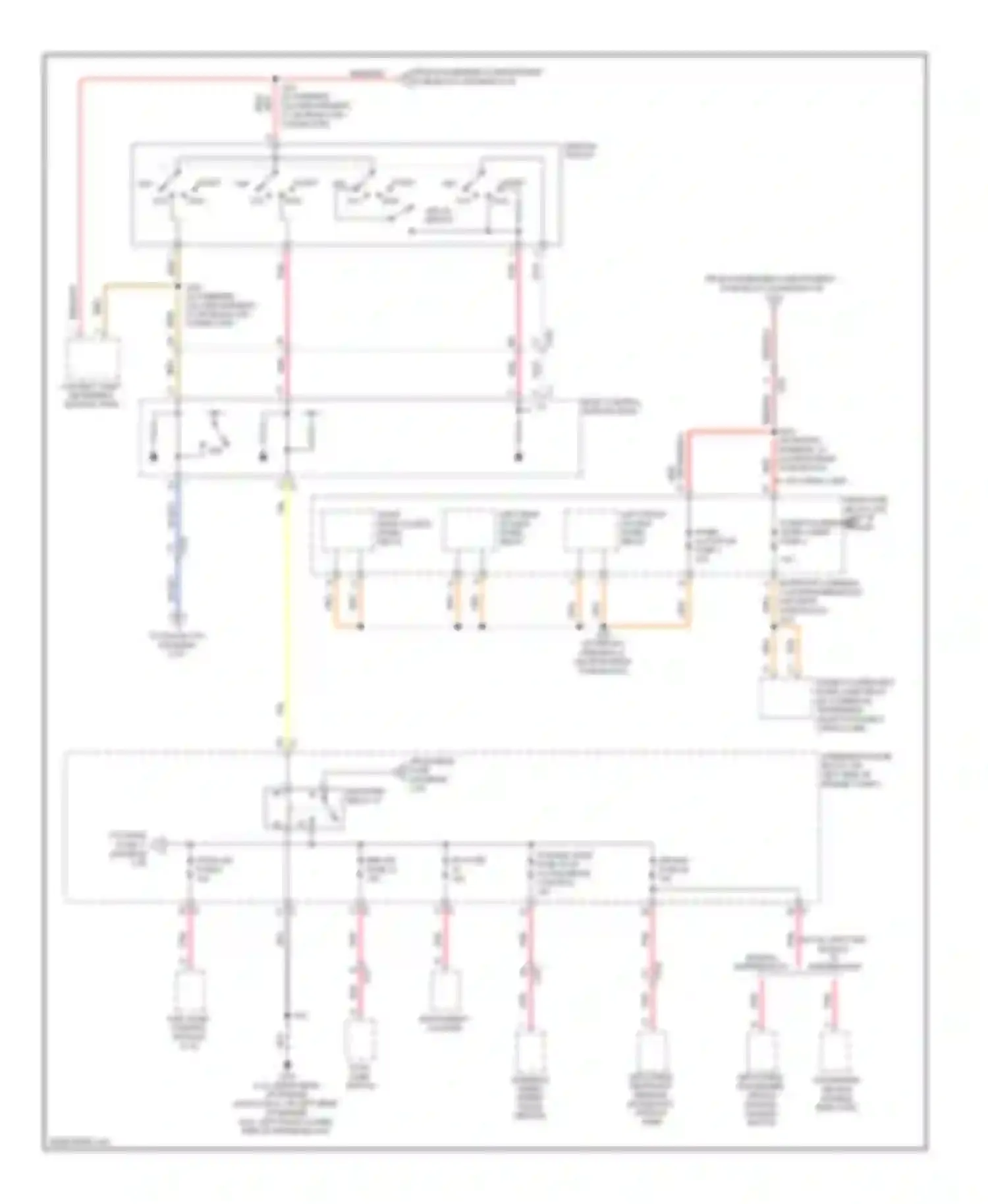 RV Cutaway G3500 GMC  (2012-2013): Power distribution circuit (3 of 5)