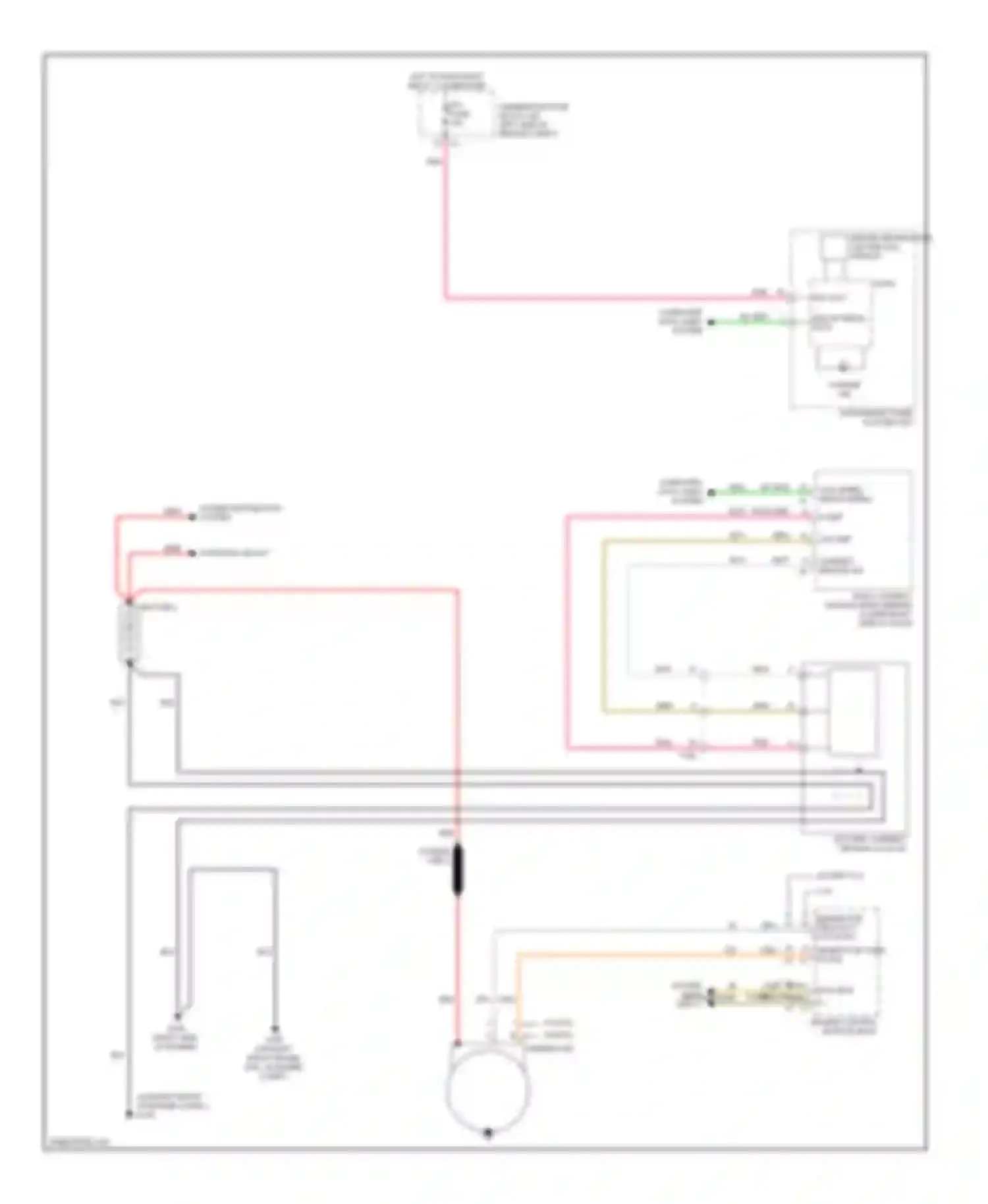RV Cutaway G3500 GMC  (2012-2013): 6.0l vin b, charging circuit