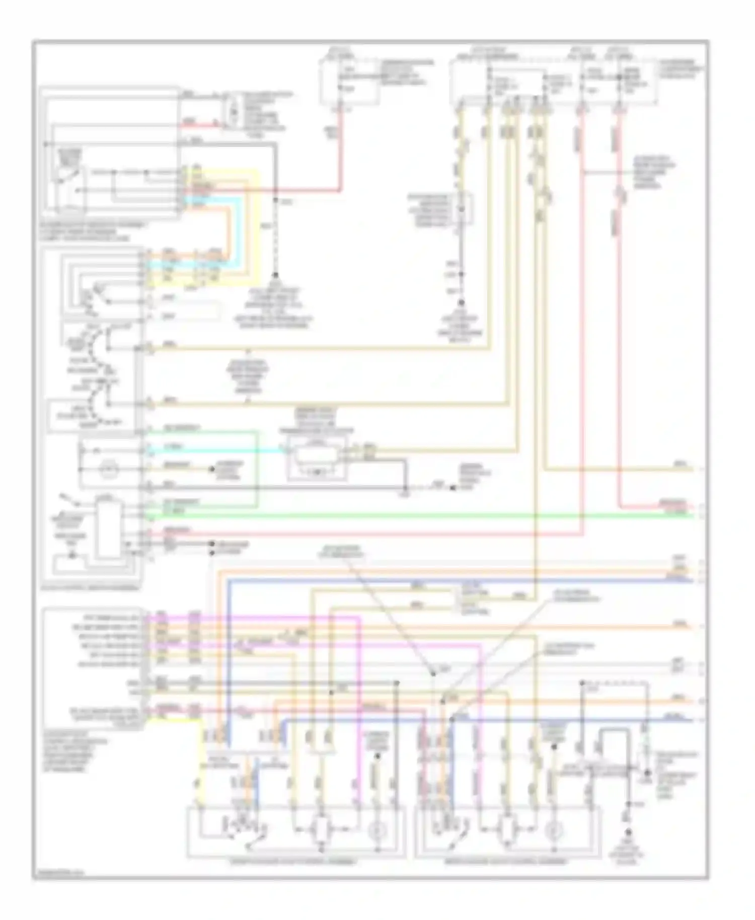 Wiring diagram breakout) for GMC RV Cutaway G3500  (2012-2013) (6 of 22)