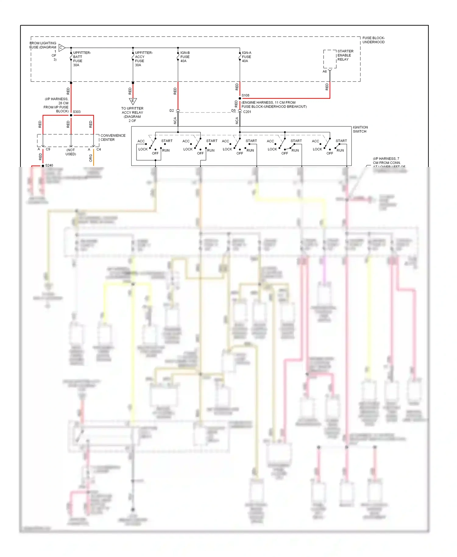GMC Safari II (1994-2005) transfer case shift control module wiring diagram  (3 of 3)