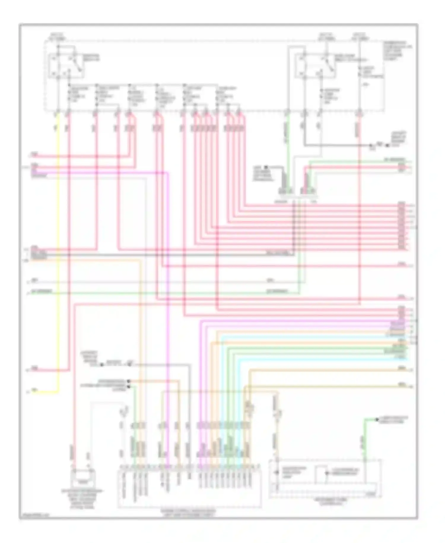 Savana Camper Special G3500 GMC  (1996-2011): Wiring diagram engine performance 4.8l vin a (2 of 5)