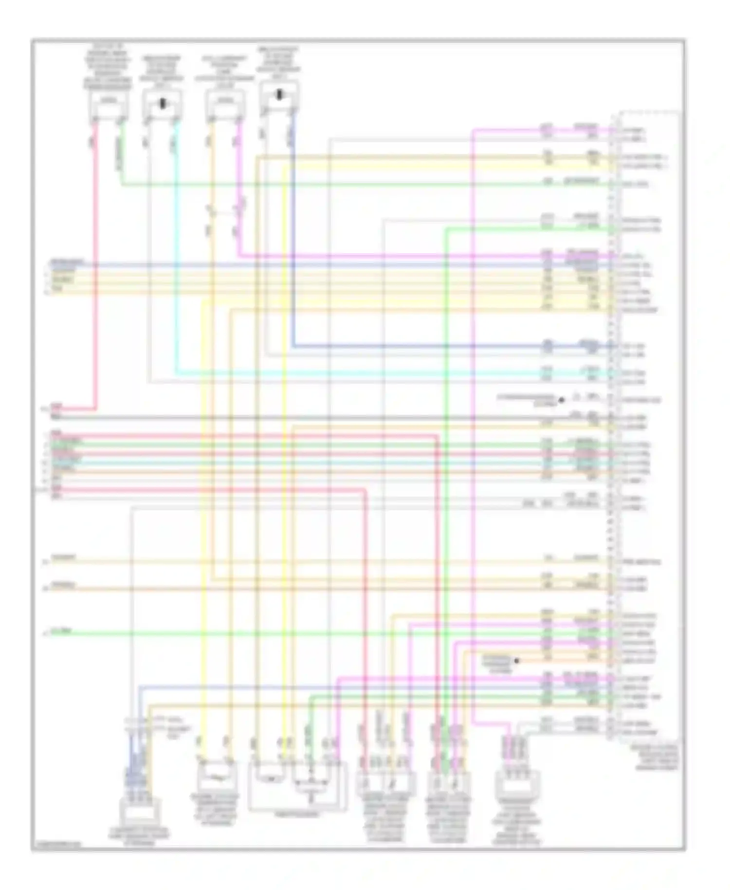 Savana Camper Special G3500 GMC  (1996-2011): Wiring diagram engine performance 4.8l vin a (5 of 5)