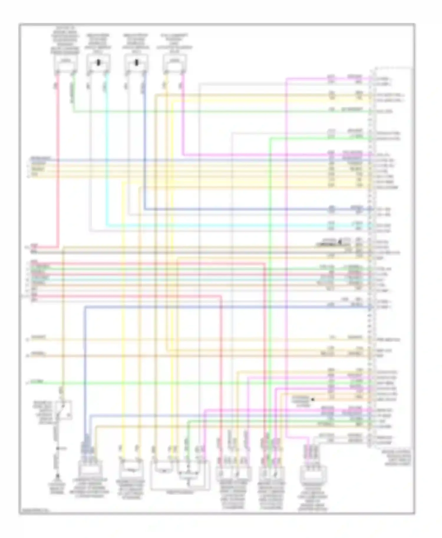 Savana Camper Special G3500 GMC  (1996-2011): Wiring diagram engine performance 4.8l vin c (5 of 5)