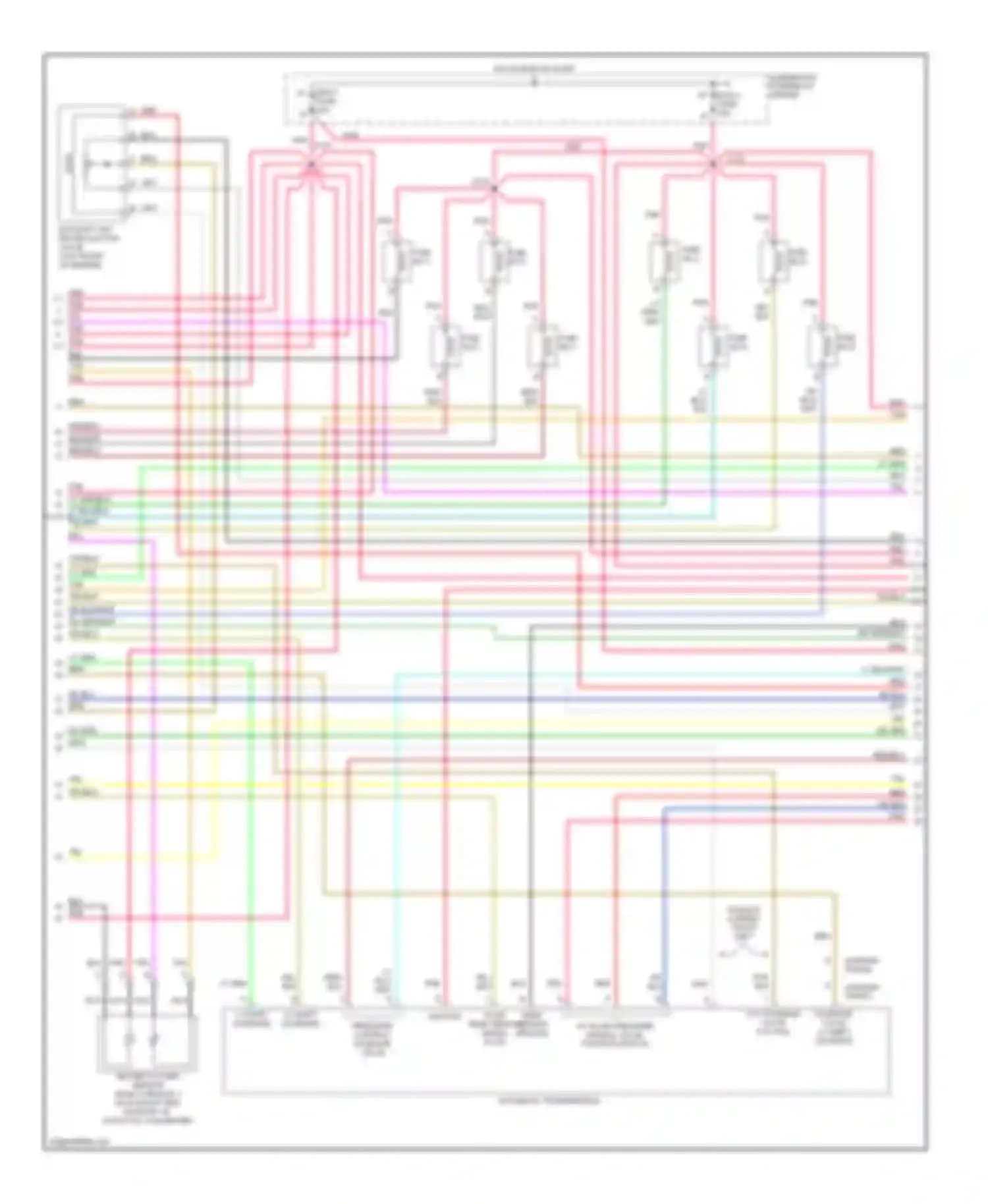 Savana Camper Special G3500 GMC  (1996-2011): Wiring diagram engine performance 5.7l (vin r)s (2 of 4)