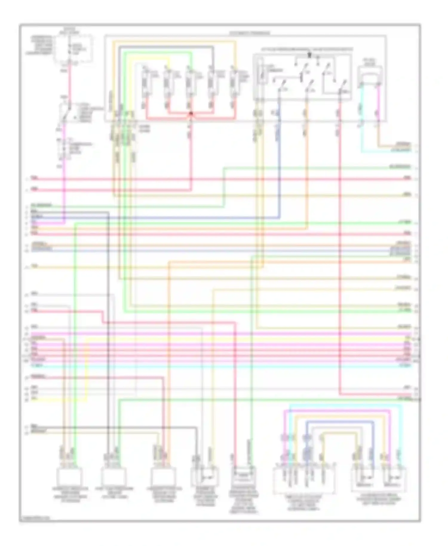 Savana Camper Special G3500 GMC  (1996-2011): Wiring diagram engine performance 6.0l vin u (3 of 5)