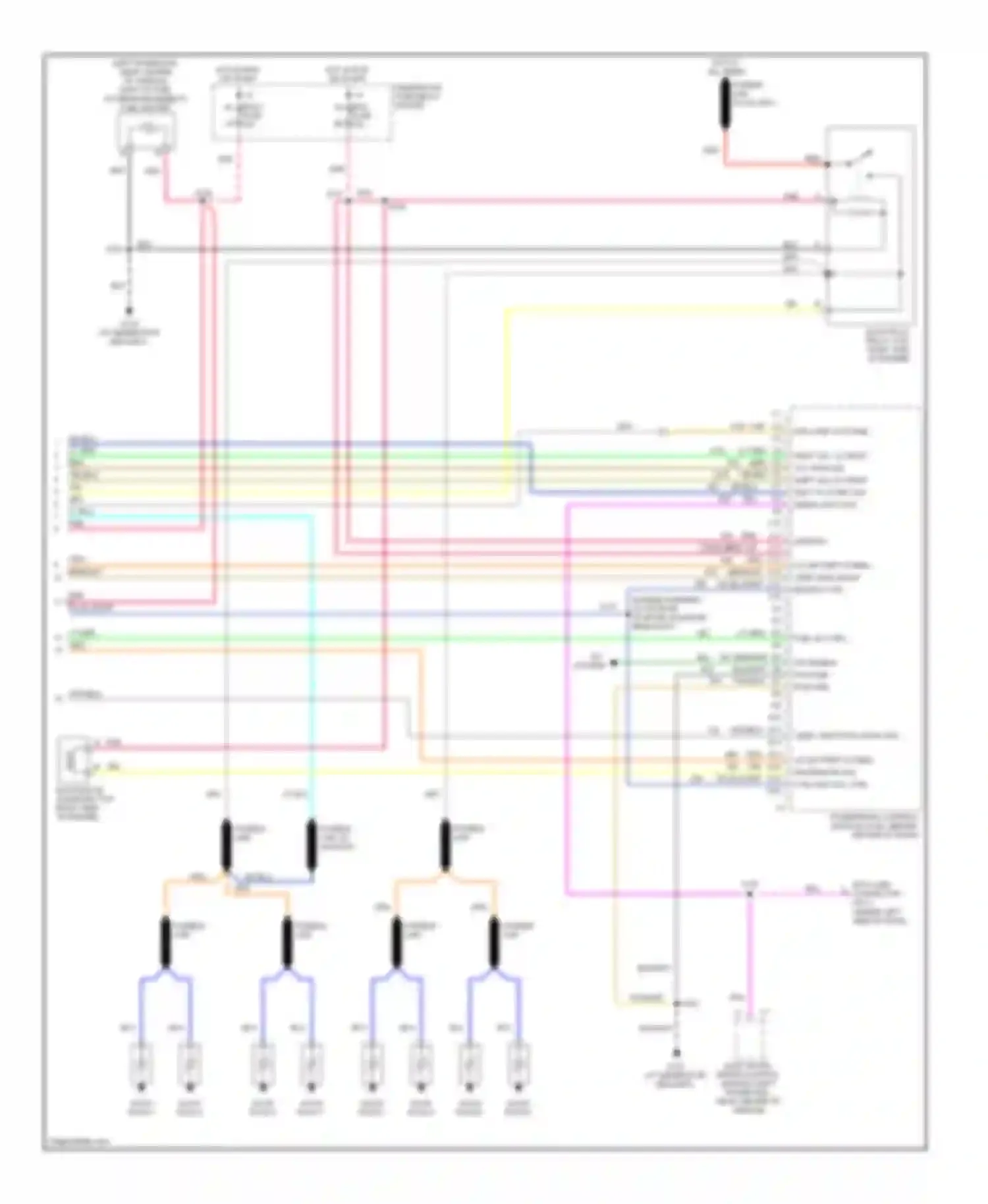Savana Camper Special G3500 GMC  (1996-2011): Wiring diagram engine performance 6.5l (vin f)s (4 of 4)