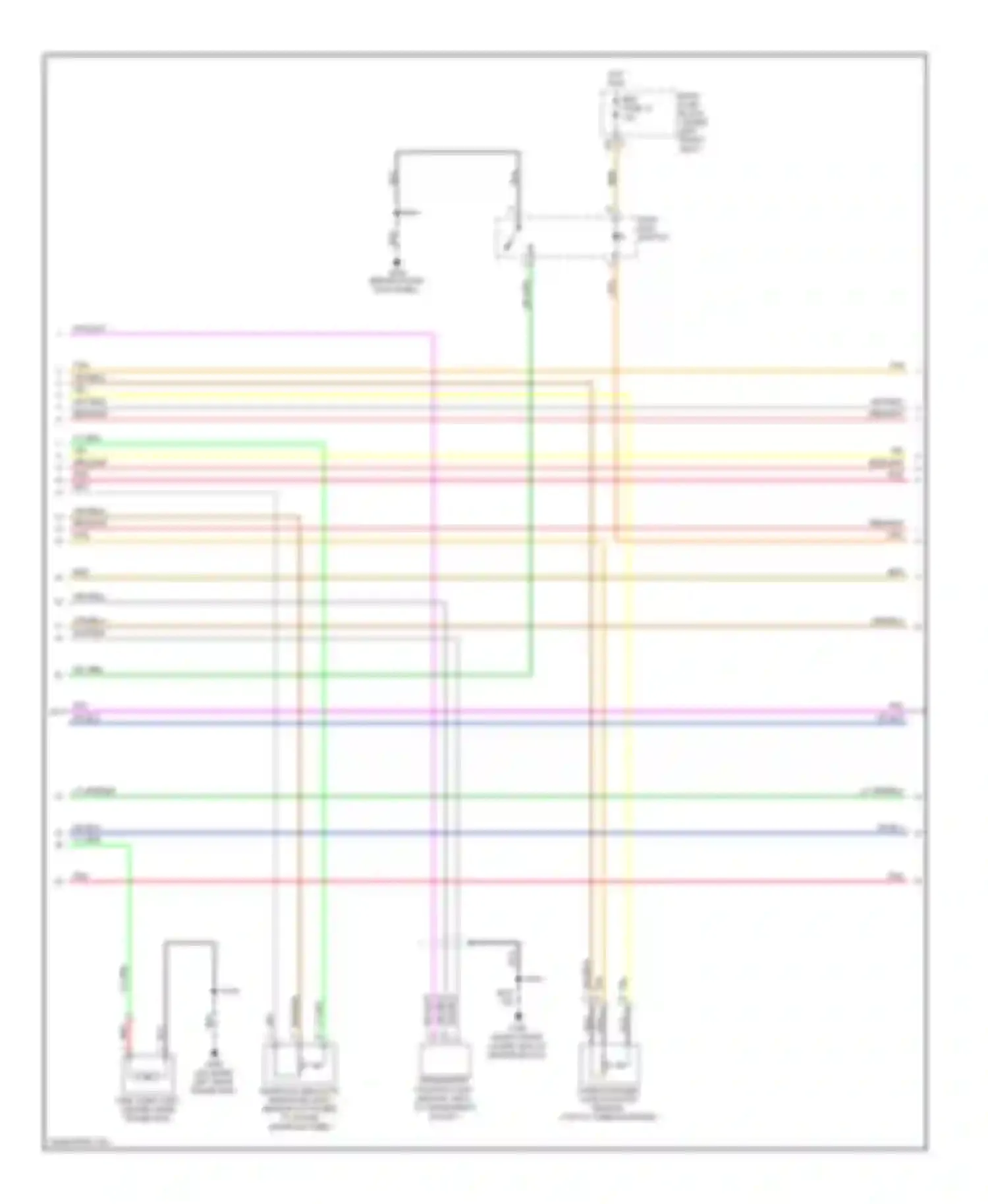 Savana Camper Special G3500 GMC  (1996-2011): Wiring diagram engine performance 6.6l vin 2 (5 of 6)