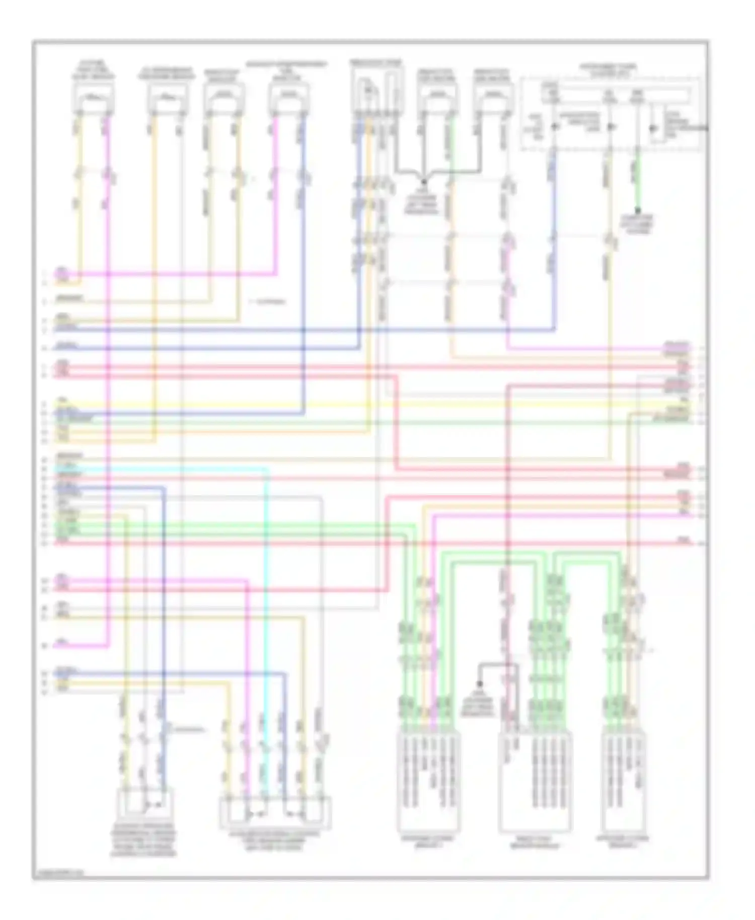 Savana Camper Special G3500 GMC  (1996-2011): Wiring diagram engine performance 6.6l vin l (2 of 6)