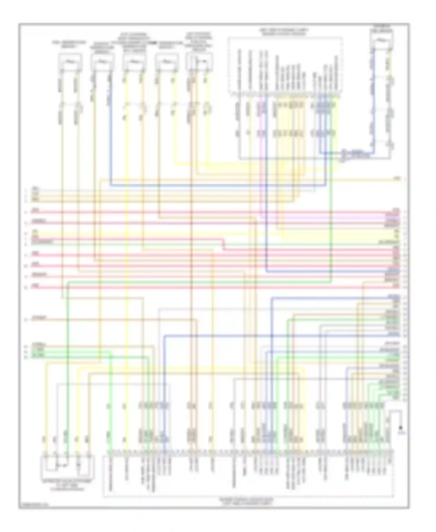 Savana Camper Special G3500 GMC  (1996-2011): Wiring diagram engine performance 6.6l vin l (4 of 6)