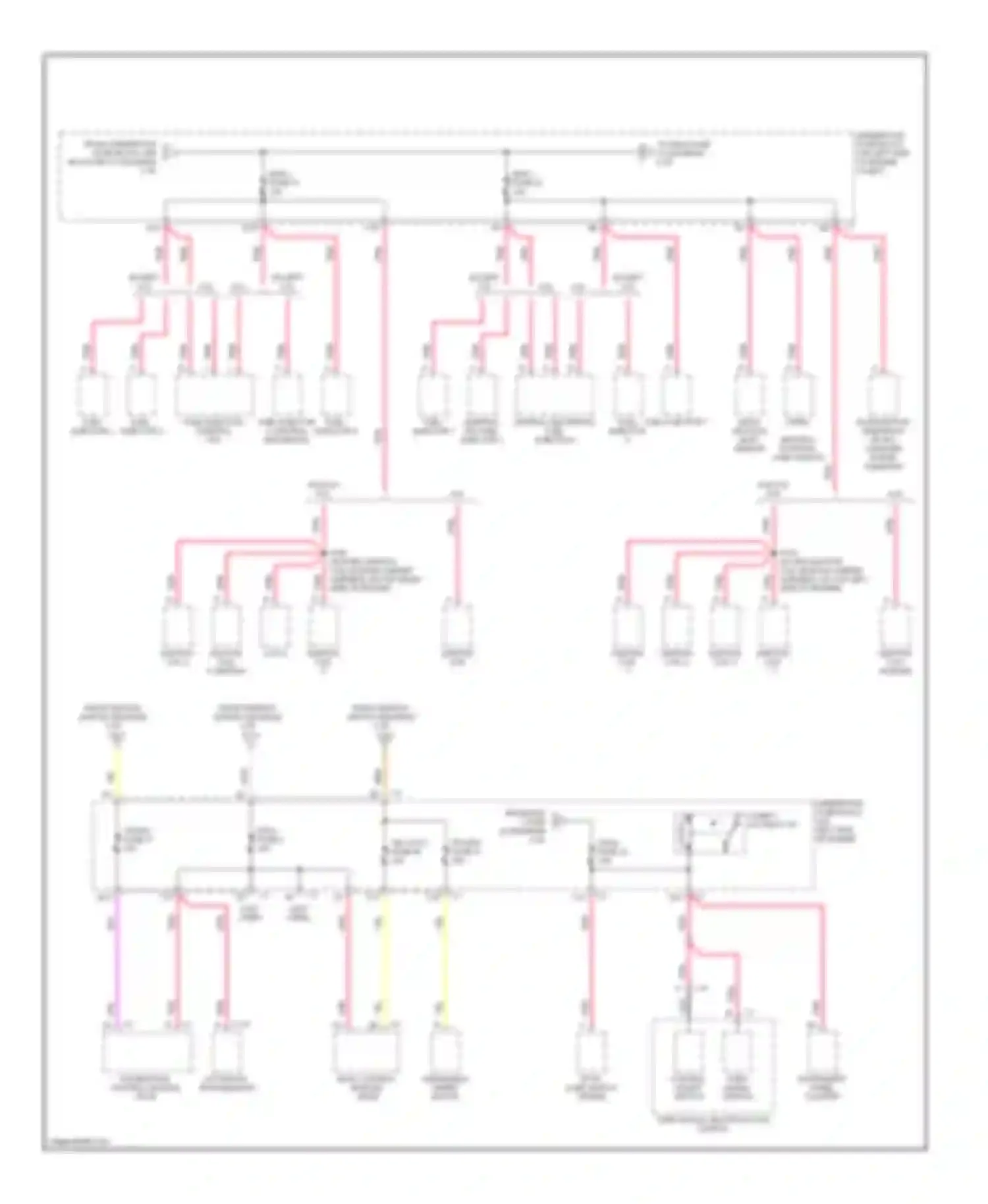 Savana Camper Special G3500 GMC  (1996-2011): 6.0l vin u, power distribution circuit (4 of 6)