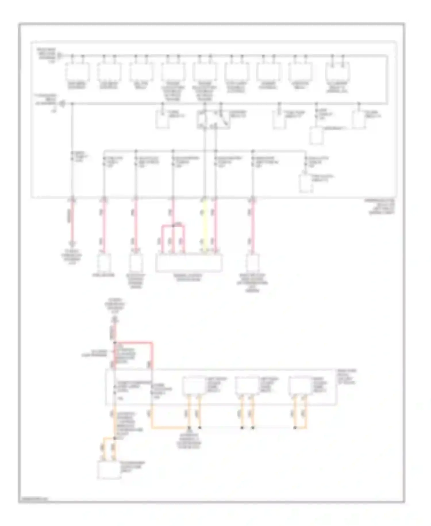 Savana Camper Special G3500 GMC  (1996-2011): 6.6l vin 6, power distribution circuit (2 of 4)