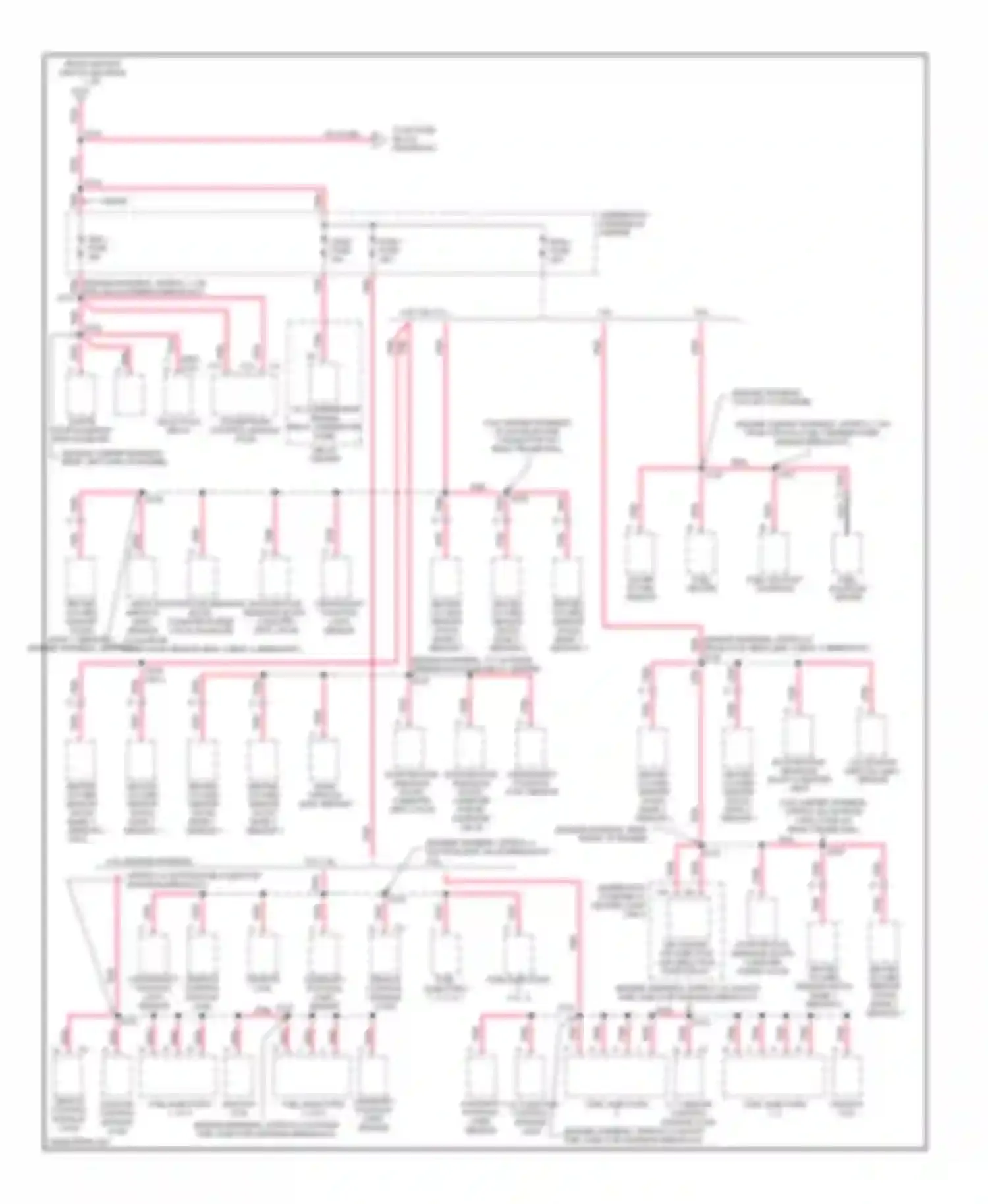 Savana Camper Special G3500 GMC  (1996-2011): Power distribution circuit (3 of 4)