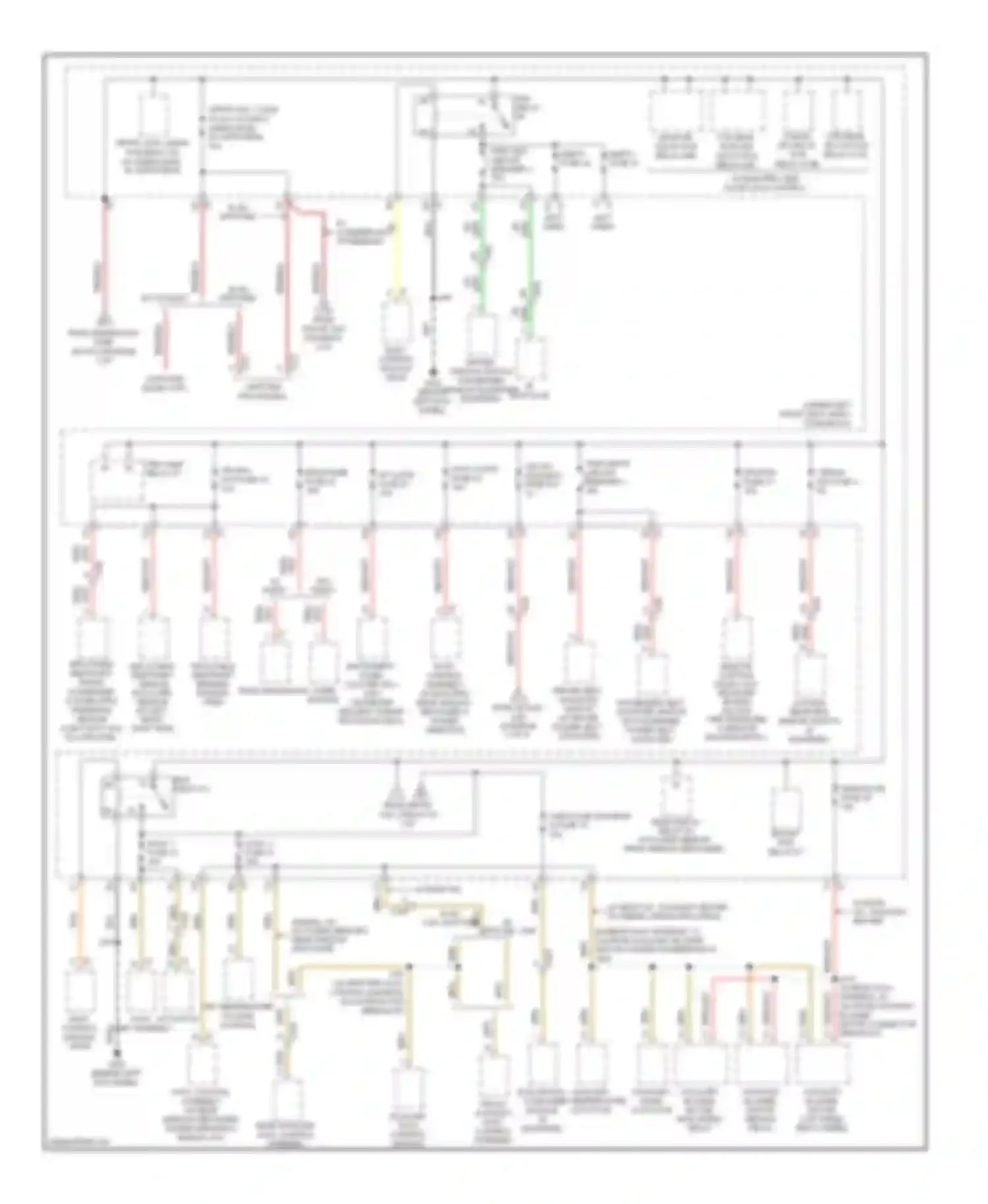 Savana Camper Special G3500 GMC  (1996-2011): Power distribution circuit (4 of 5)