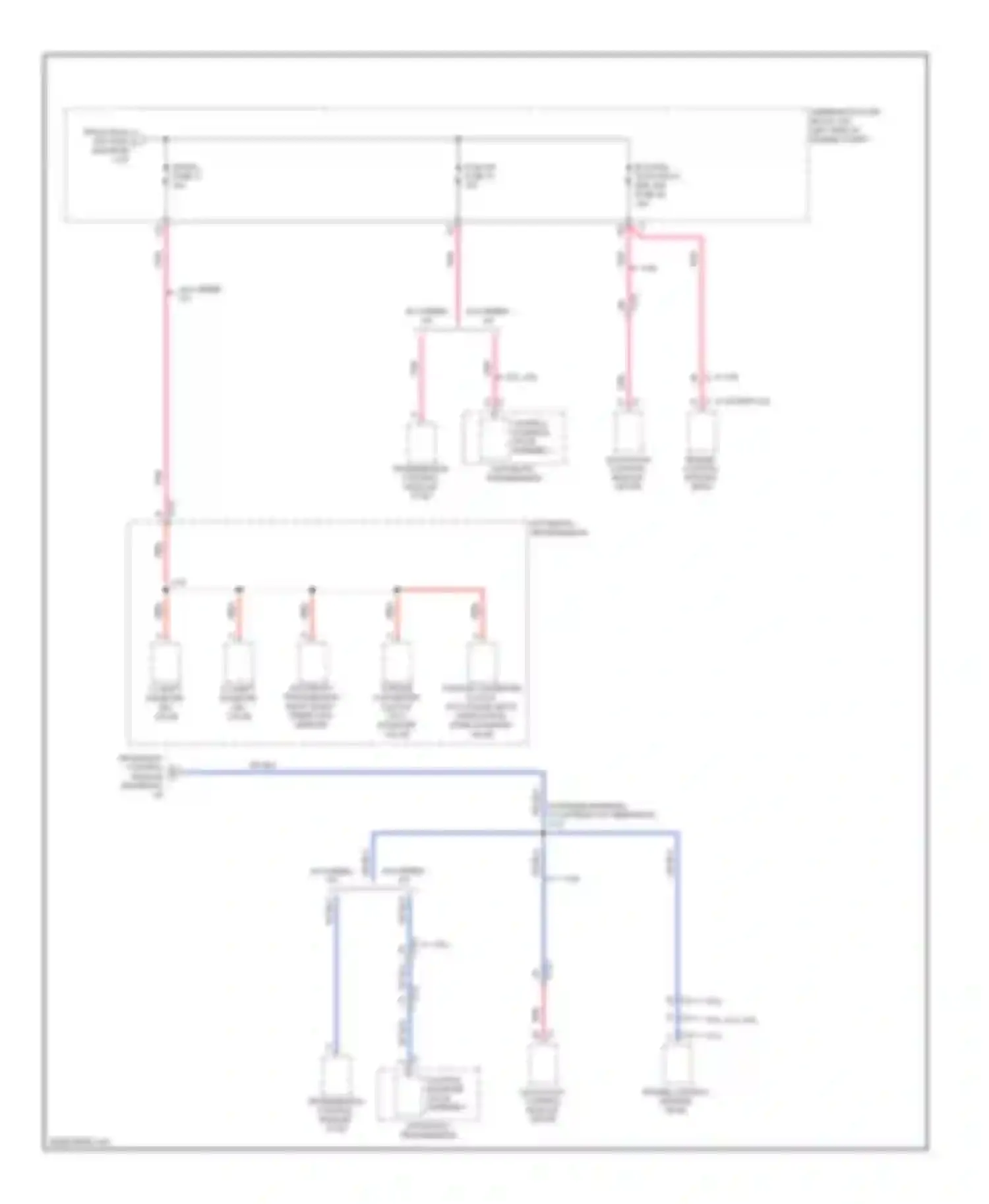 Savana Camper Special G3500 GMC  (1996-2011): Power distribution circuit (5 of 5)
