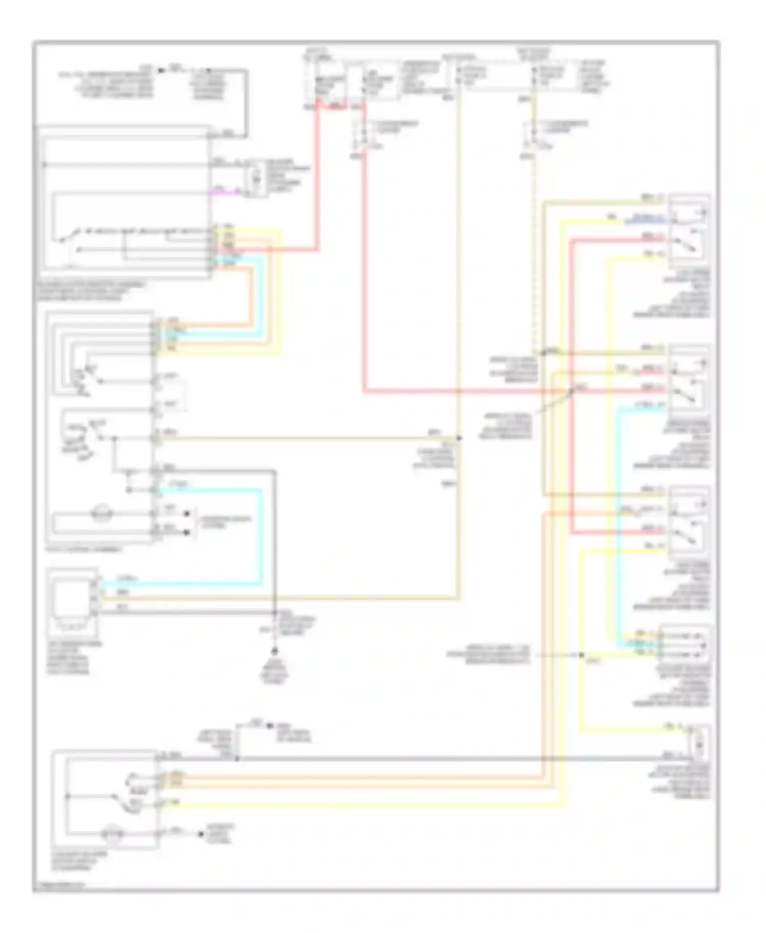 Savana G1500 GMC  (1996-2013): 4.3l vin w, heater circuit
