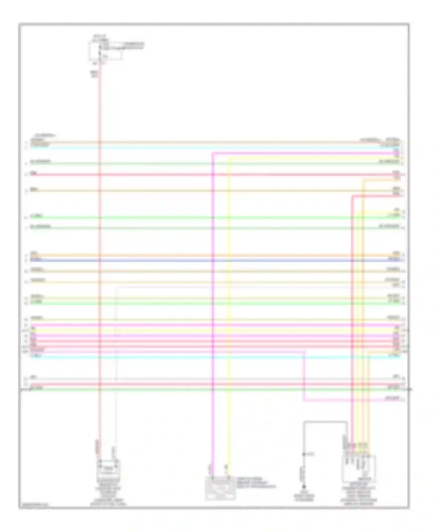 Savana G2500 GMC  (1996-2013): Wiring diagram engine performance 4.3l vin x (4 of 5)