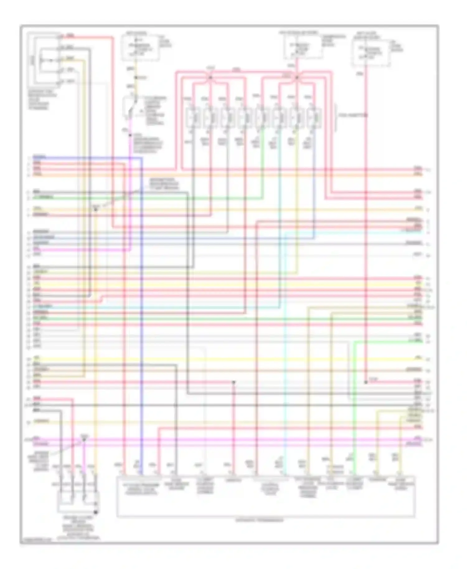 Savana G2500 GMC  (1996-2013): Wiring diagram engine performance 5.7l cng bi-fuels (2 of 6)