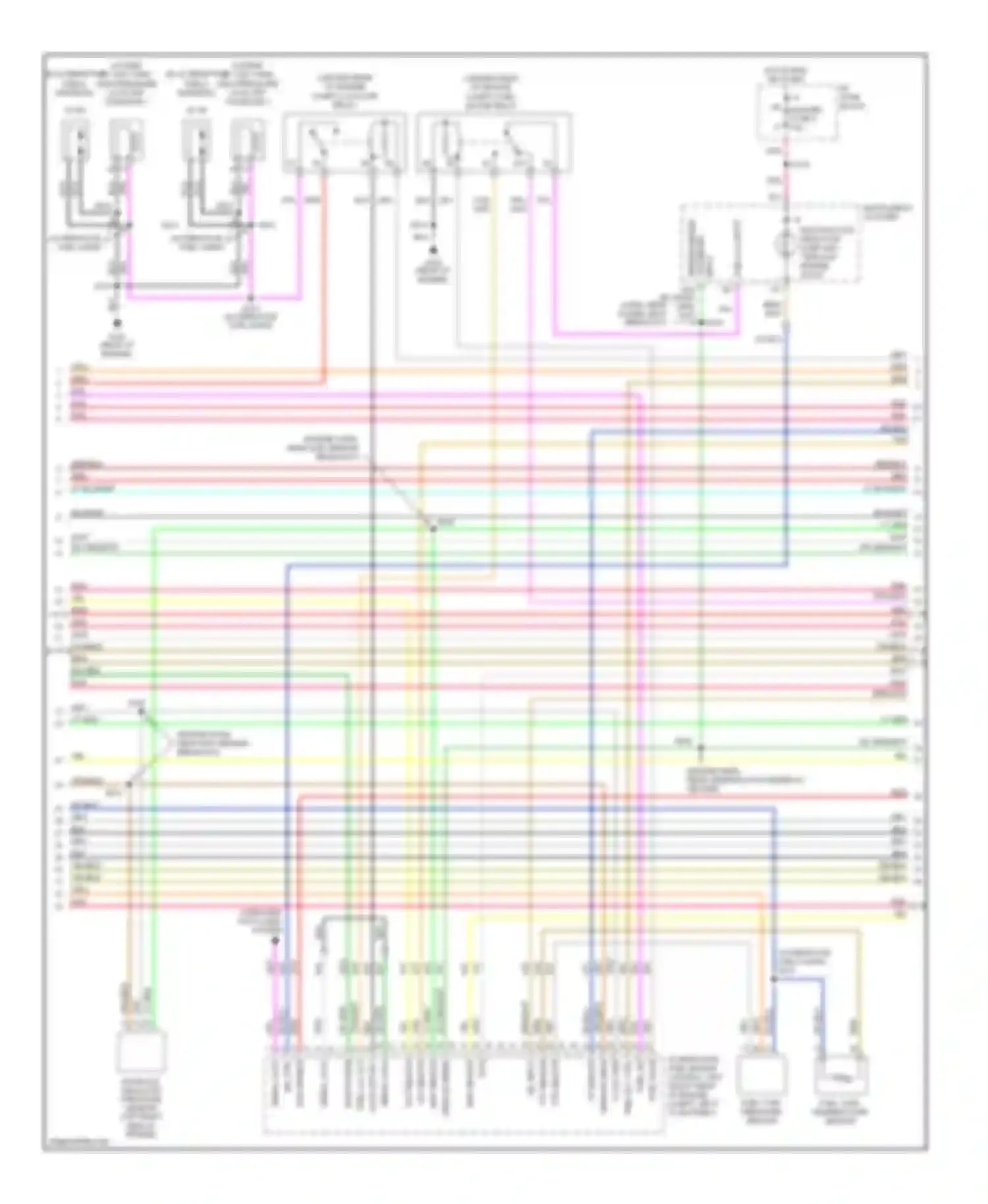 Savana G2500 GMC  (1996-2013): Wiring diagram engine performance 5.7l cng bi-fuels (4 of 6)