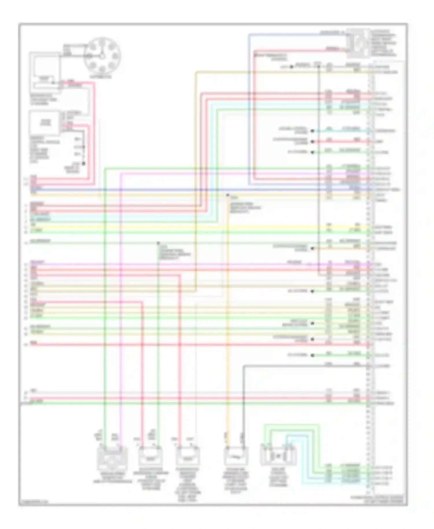Savana G2500 GMC  (1996-2013): Wiring diagram engine performance 5.7l cng bi-fuels (6 of 6)