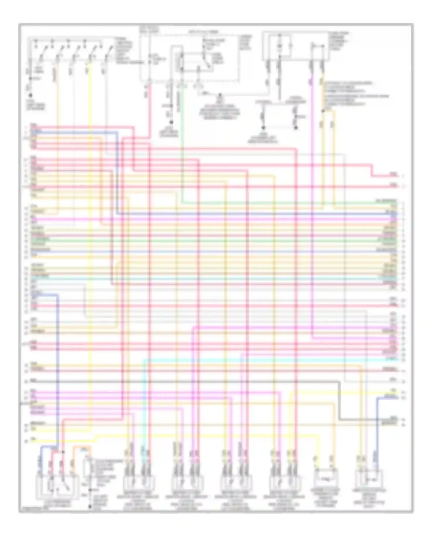 Savana G2500 GMC  (1996-2013): Wiring diagram engine performance 6.0l cng (2 of 6)