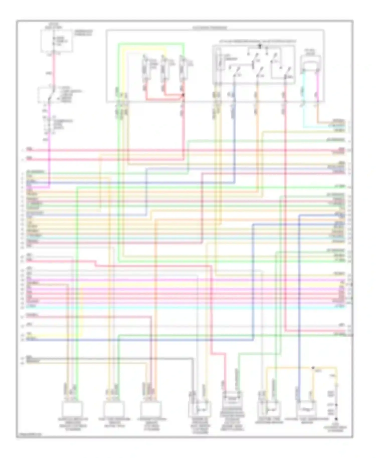 Savana G2500 GMC  (1996-2013): Wiring diagram engine performance 6.0l cng (3 of 6)