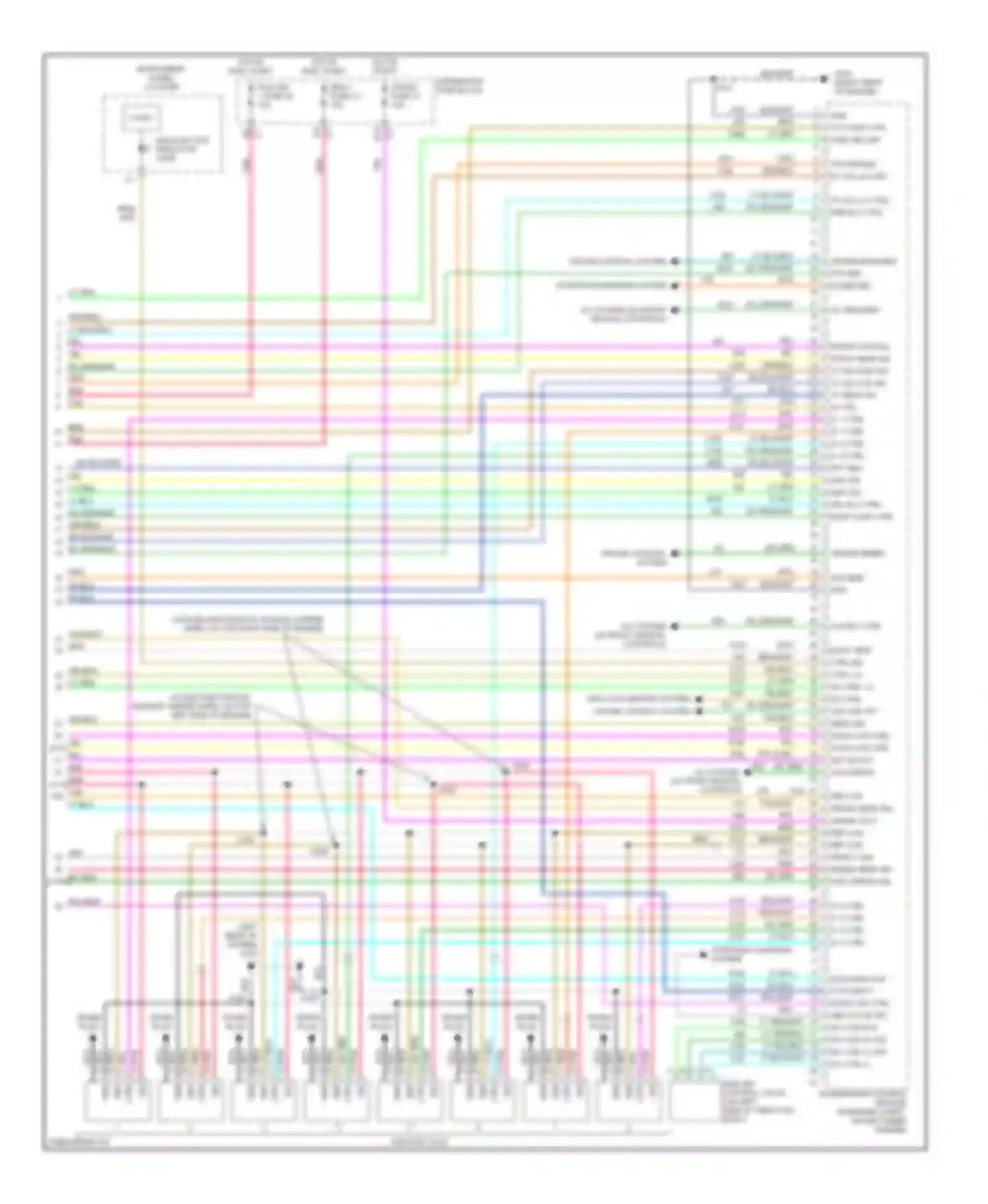 Savana G2500 GMC  (1996-2013): Wiring diagram engine performance 6.0l cng (6 of 6)