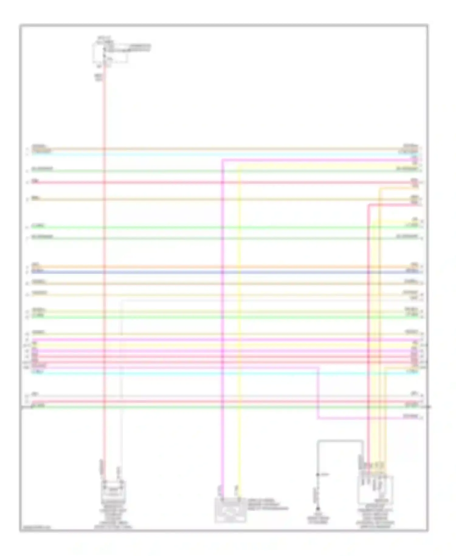 Savana G2500 GMC  (1996-2013): Wiring diagram engine performance engine performance circuit (4 of 5)