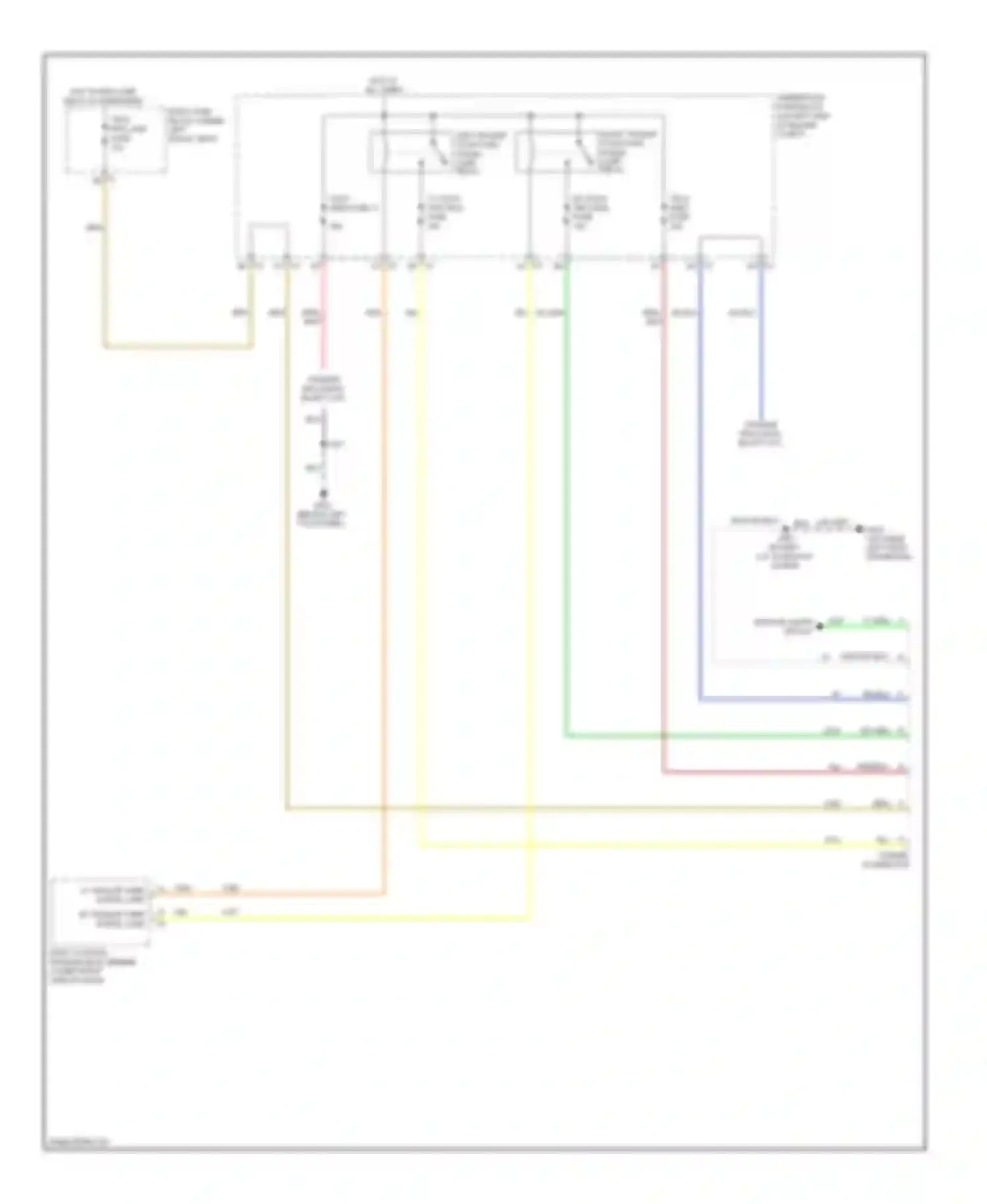 Savana G2500 GMC  (1996-2013): Trailer tow circuit