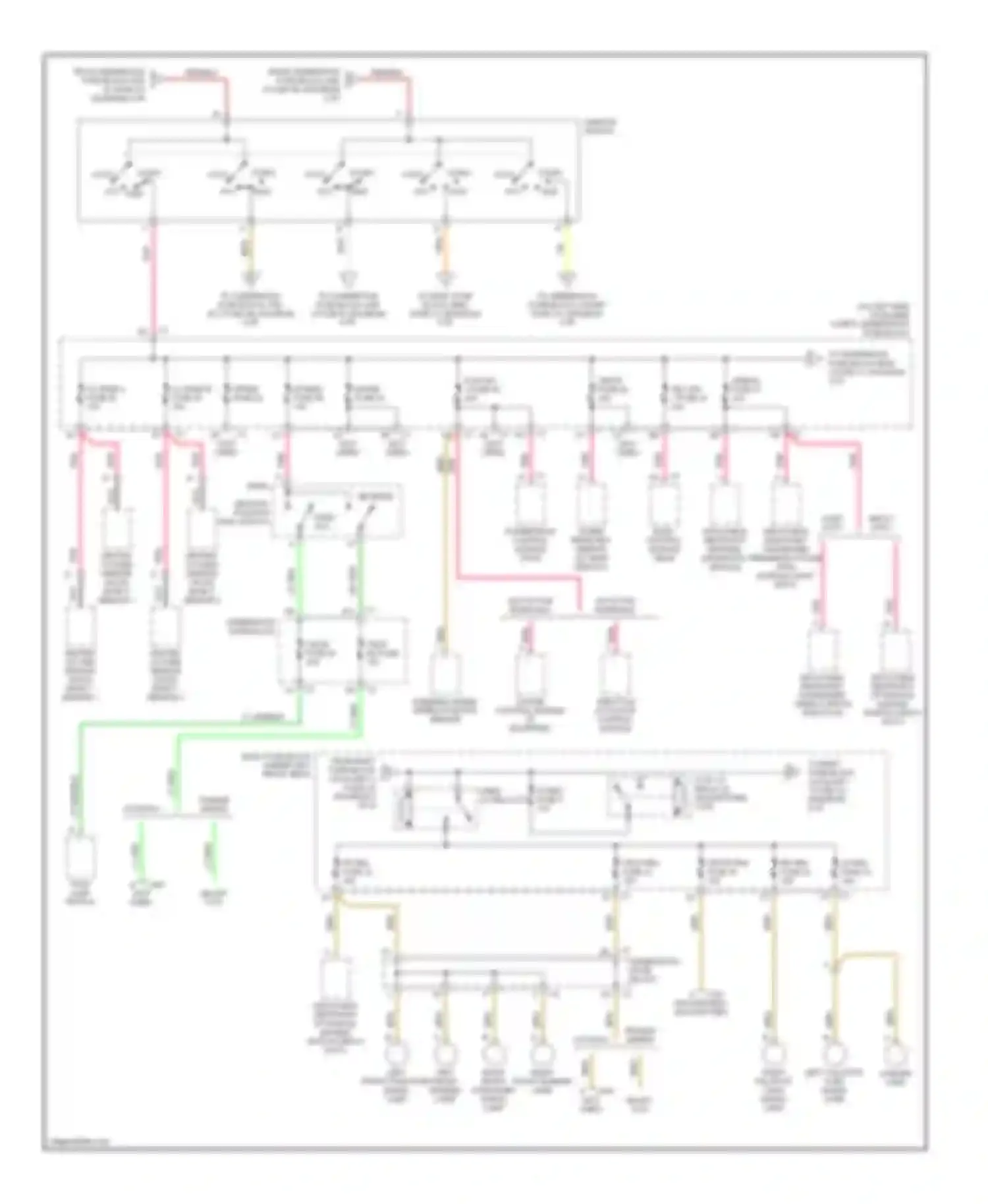 Savana G2500 GMC  (1996-2013): Power distribution circuit (3 of 6)