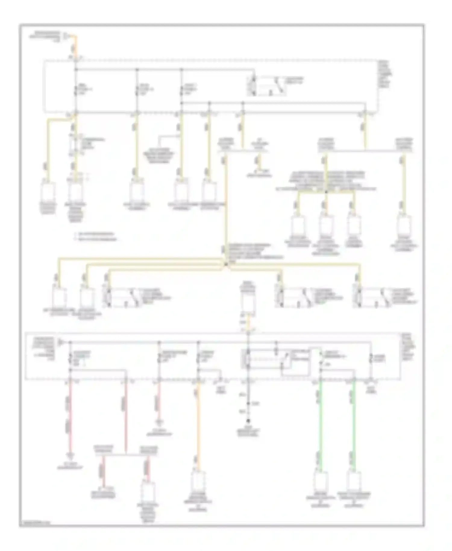 Savana G2500 GMC  (1996-2013): Power distribution circuit (5 of 6)