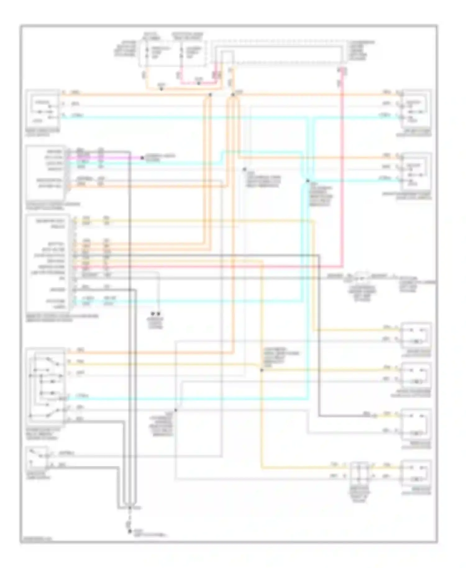 Wiring diagram blk for GMC Savana G2500  (1996-2013) (46 of 358)