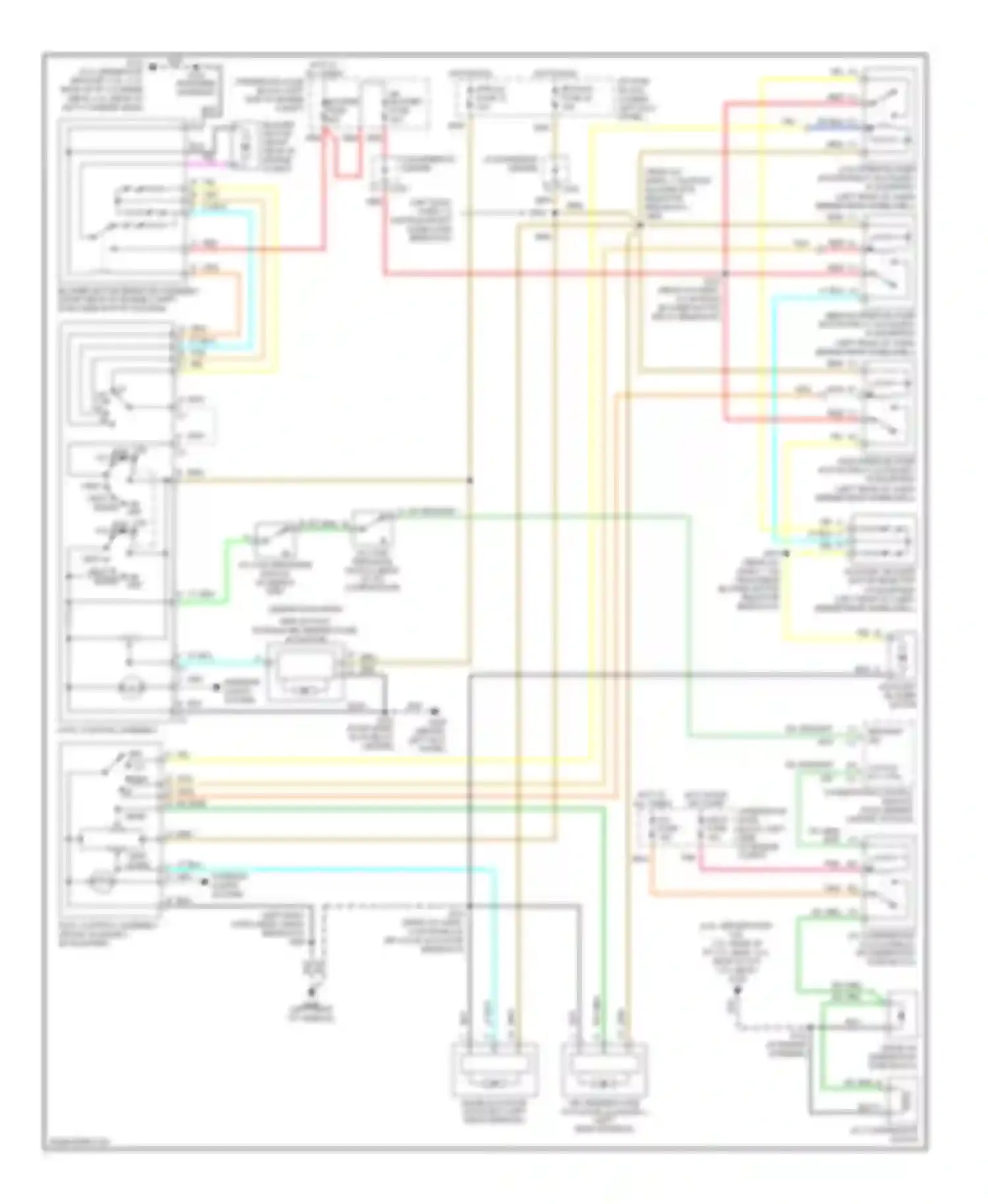 Wiring diagram clutch rly ctrl for GMC Savana G2500  (1996-2013) (11 of 21)