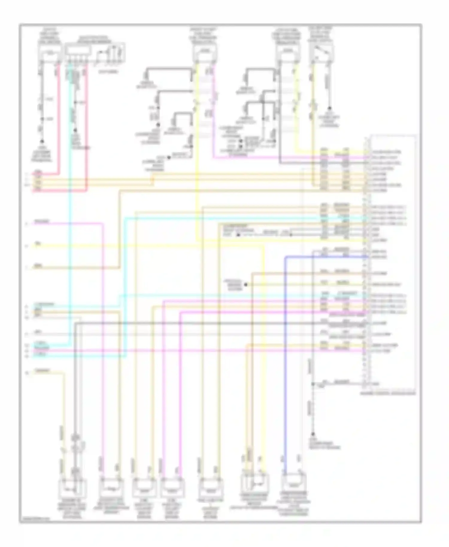 Wiring diagram low ref for GMC Savana G2500  (1996-2013) (50 of 56)